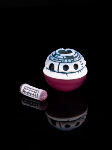 Preview pic of Rye Glass Marble Set