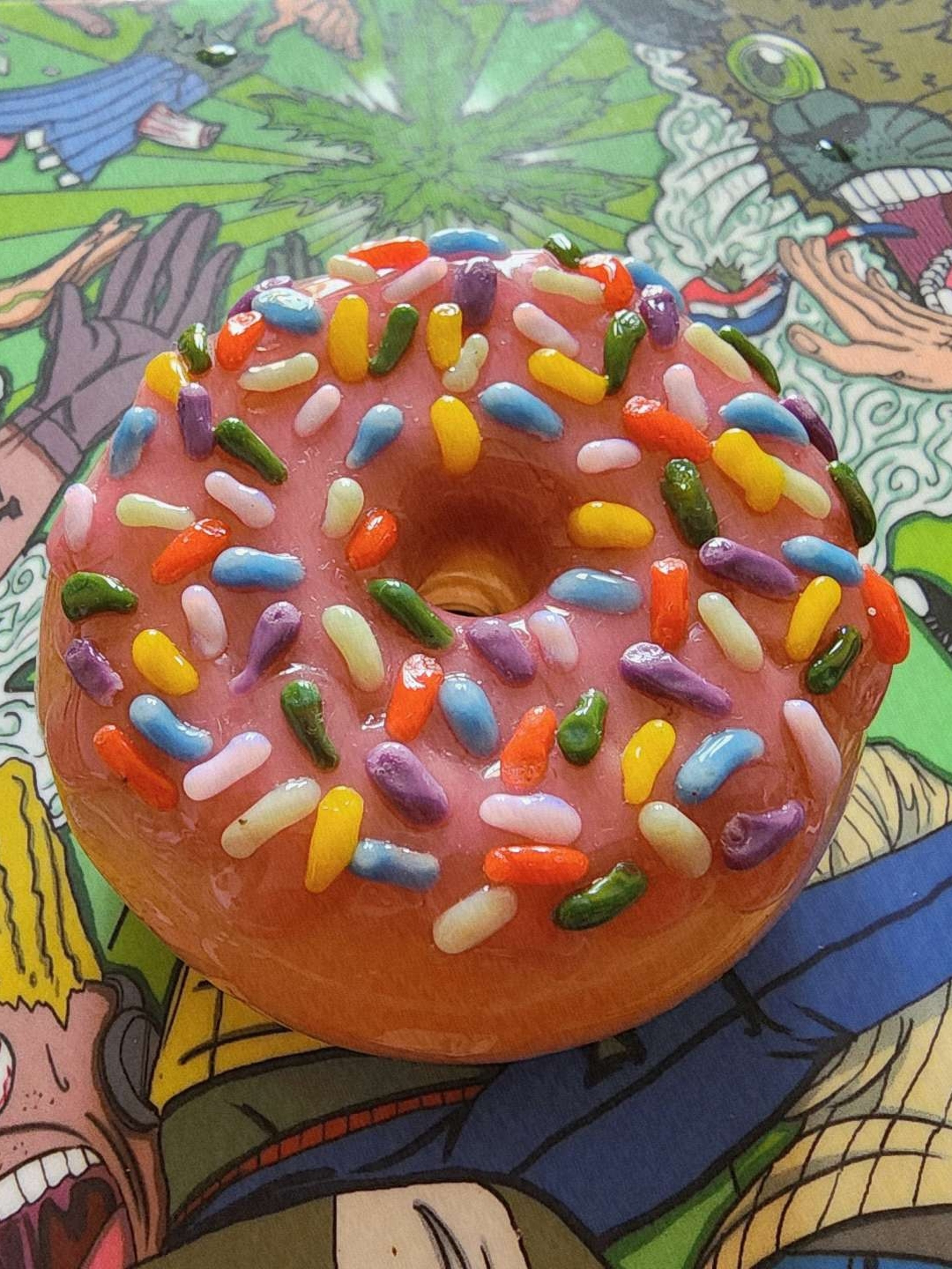 Preview pic of Empire Glass Pink Sprinkles