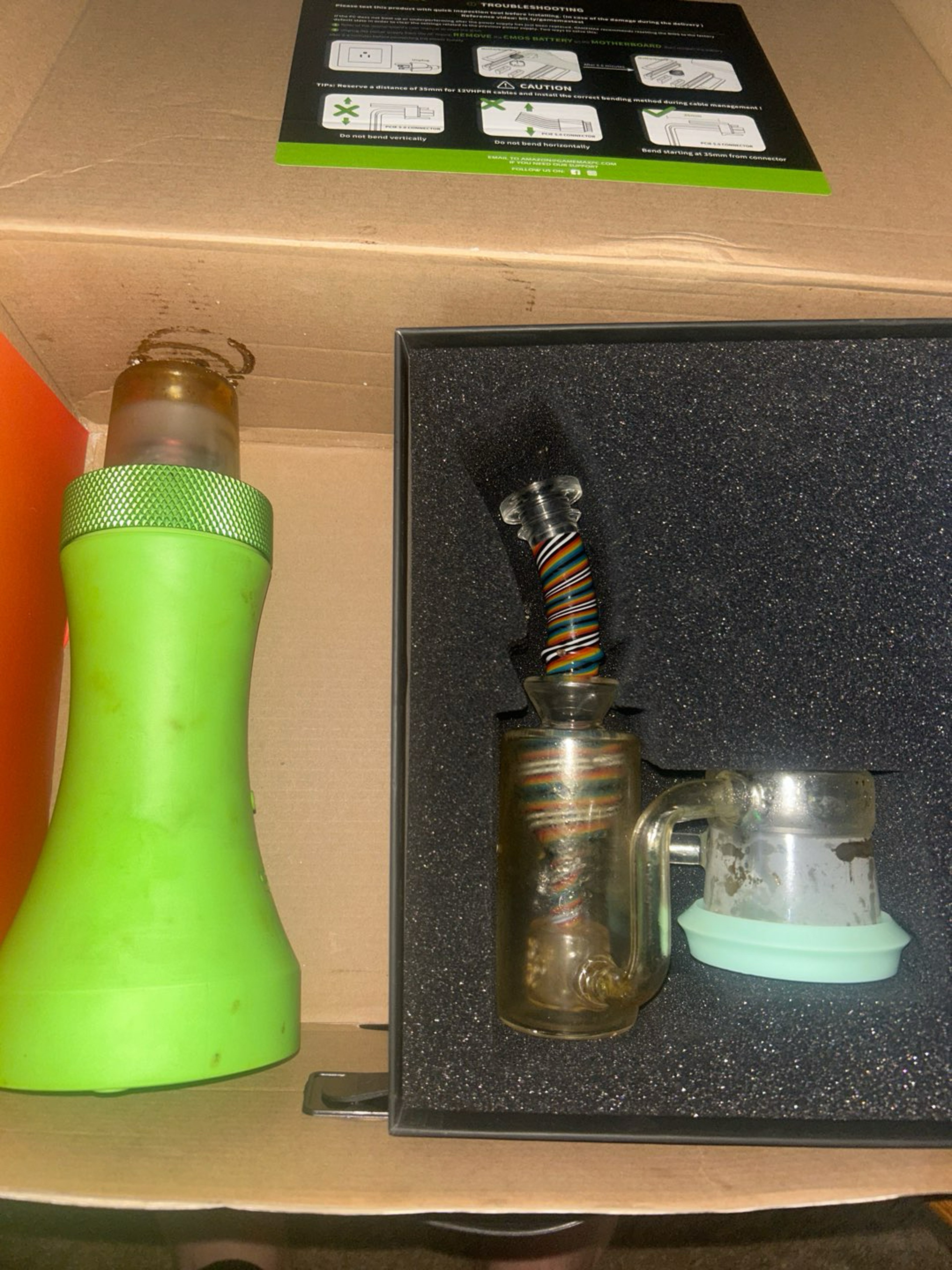 Preview pic of Dr dabber switch w/ snowflake attachment