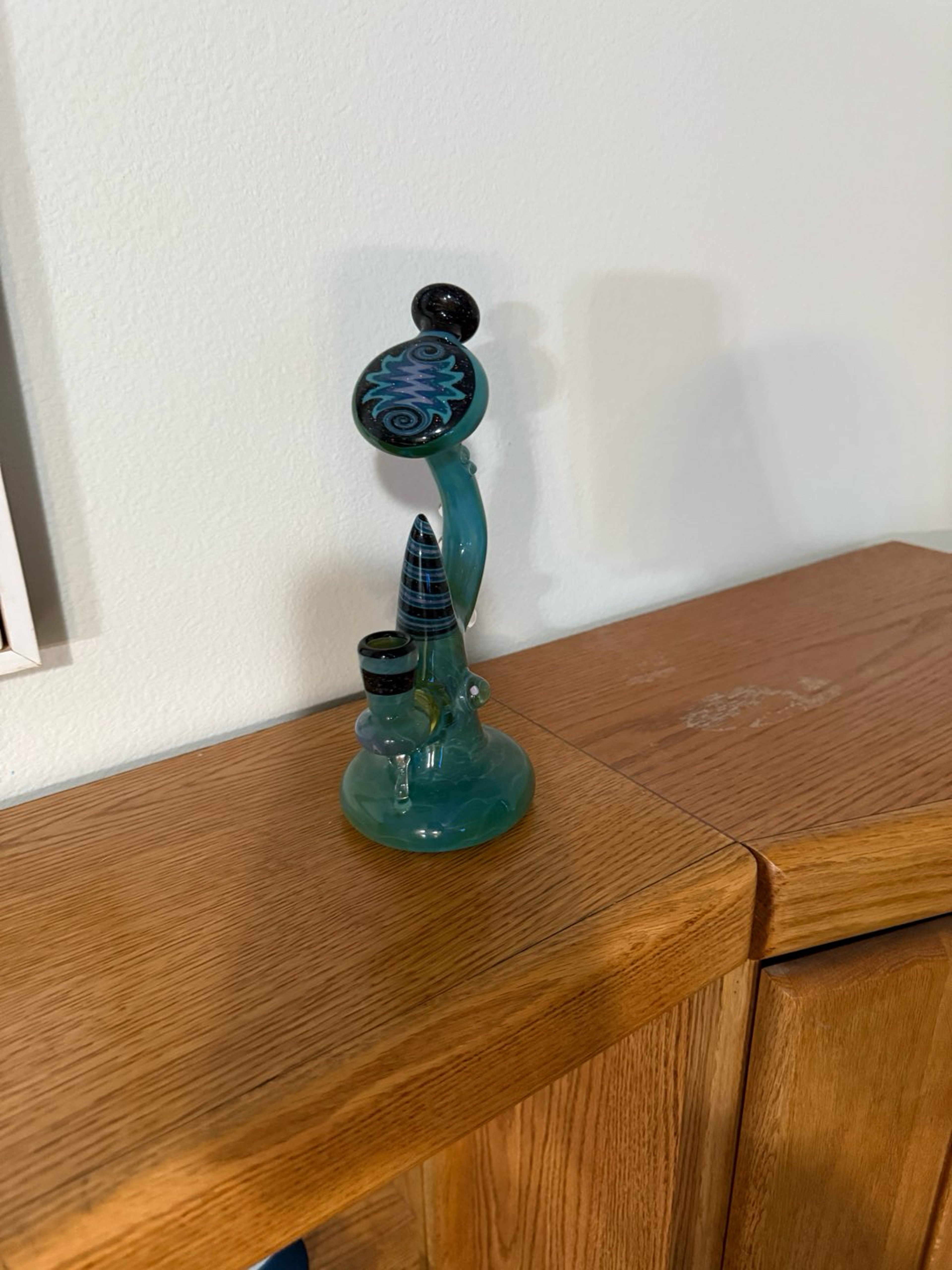 Preview pic of Blue flower piece of with slide
