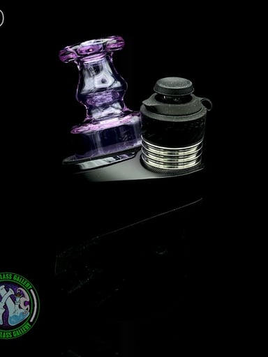 Preview pic of Evol Glass - Attachment - Puffco Peak *Small Blemish* #10 (Transparent Purple)
