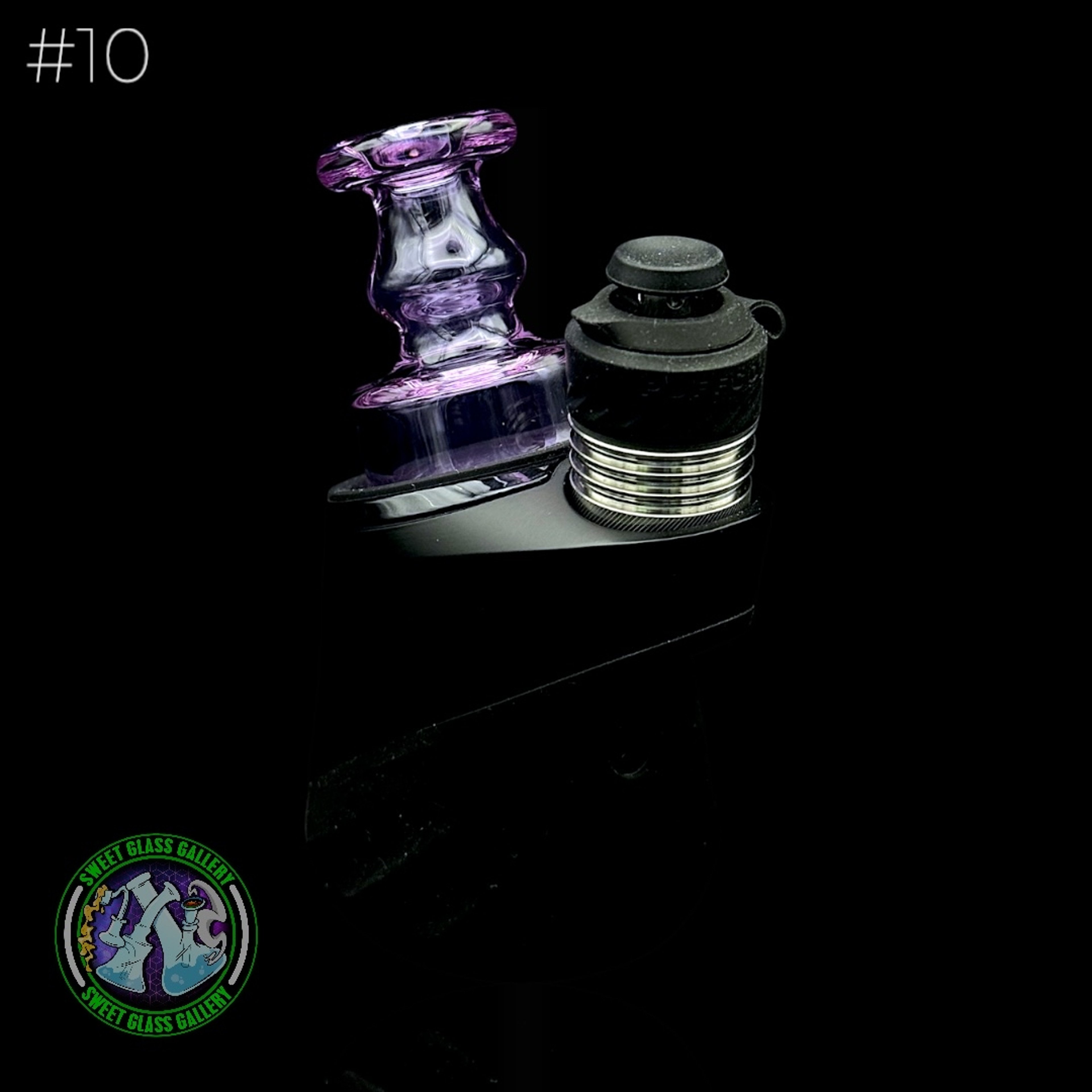 Preview pic of Evol Glass - Attachment - Puffco Peak *Small Blemish* #10 (Transparent Purple)