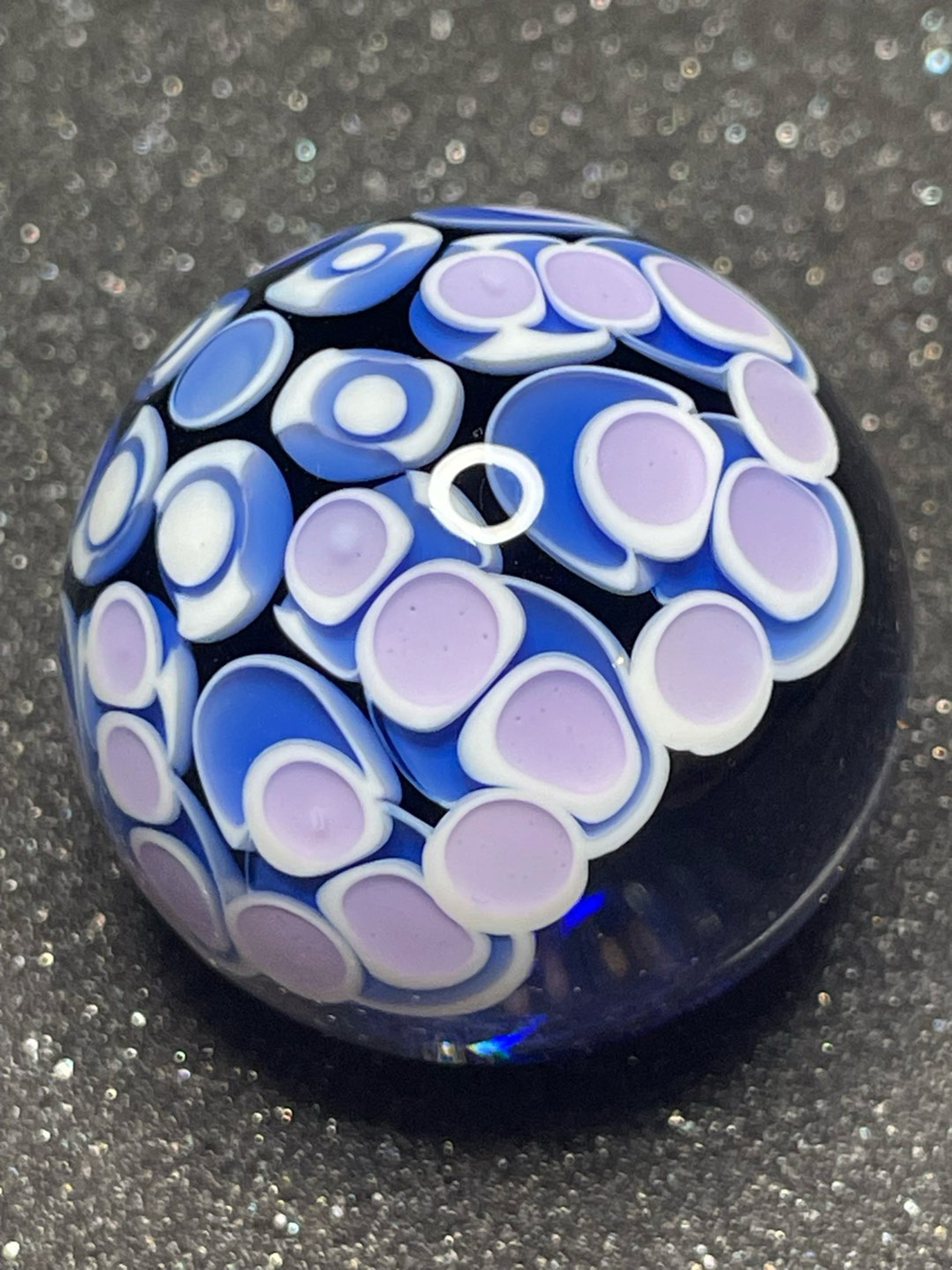 Preview pic of 1.23” dot stack dichroic marble