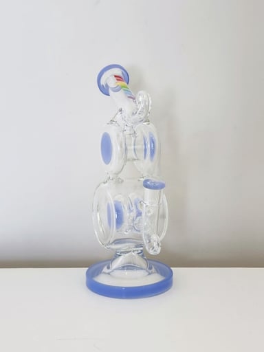 Preview pic of *Last One*12"H Double Barrel Incycler + Banger***Free Shipping***