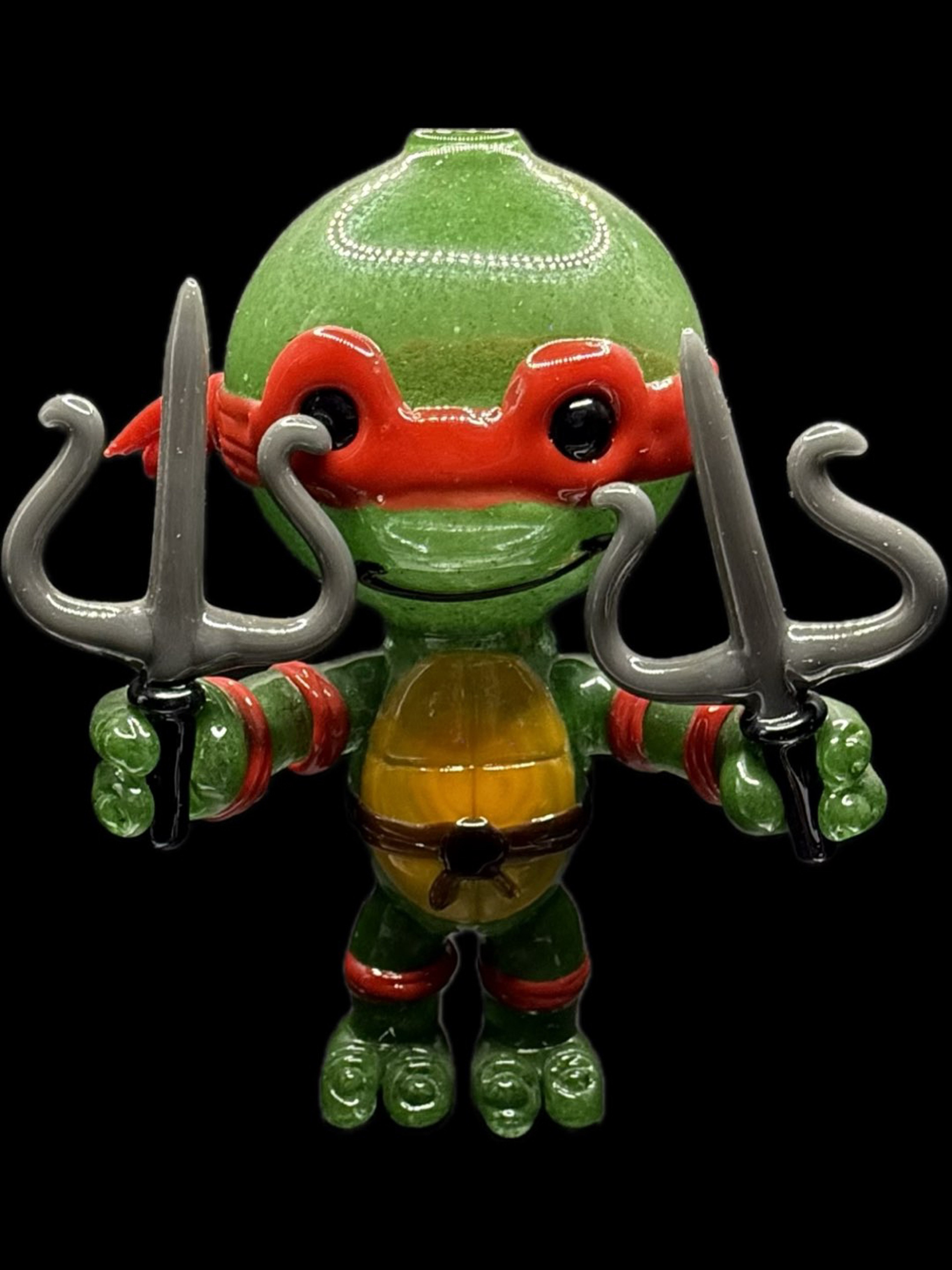 Preview pic of Swanny Glass - Ninja Turtle Rig 🐢🔥 Raphael Edition