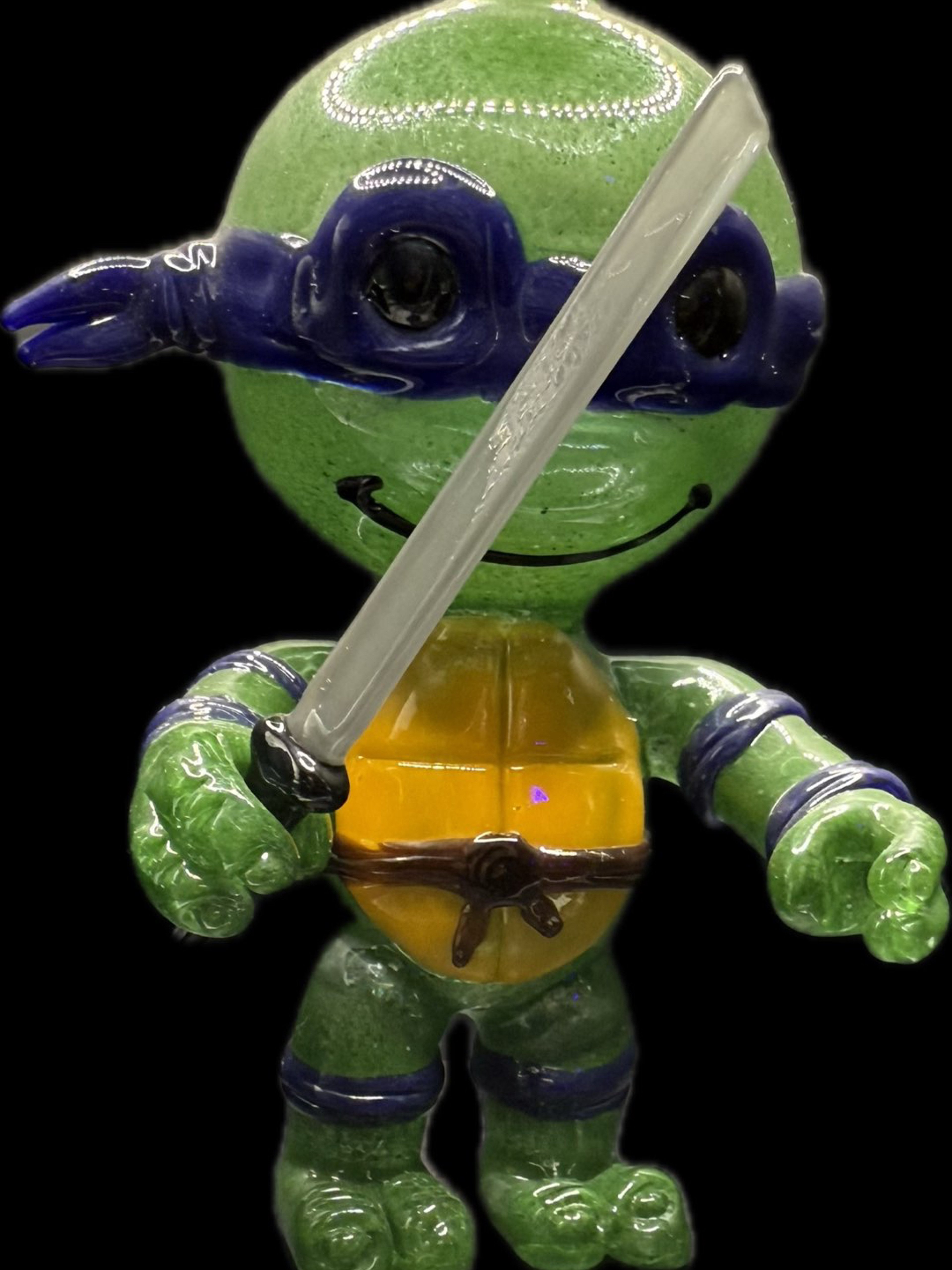 Preview pic of 🔥 Swanny Glass TMNT Ninja Rig - Donatello Edition