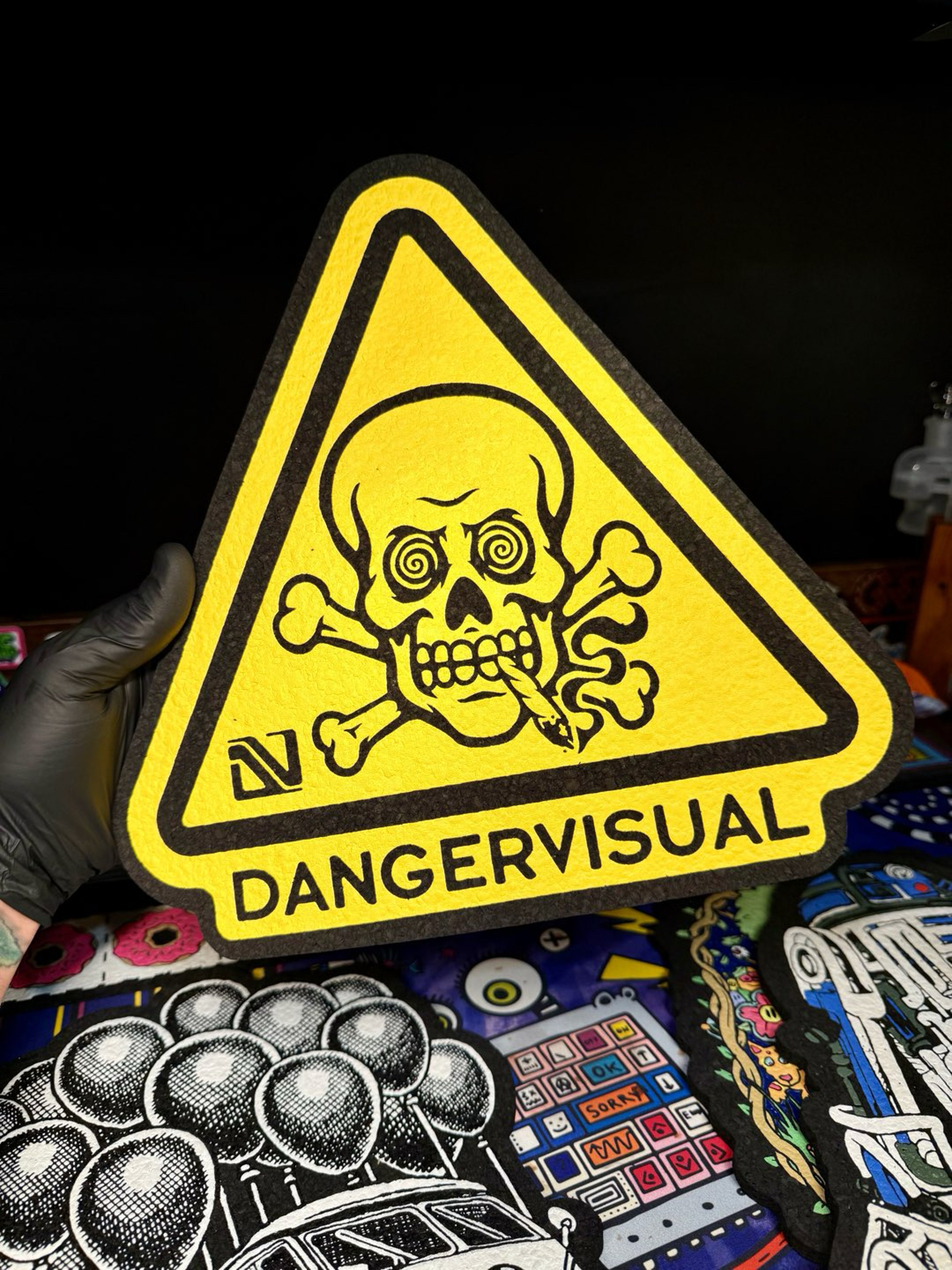 Preview pic of Danger Visual Moodmat
