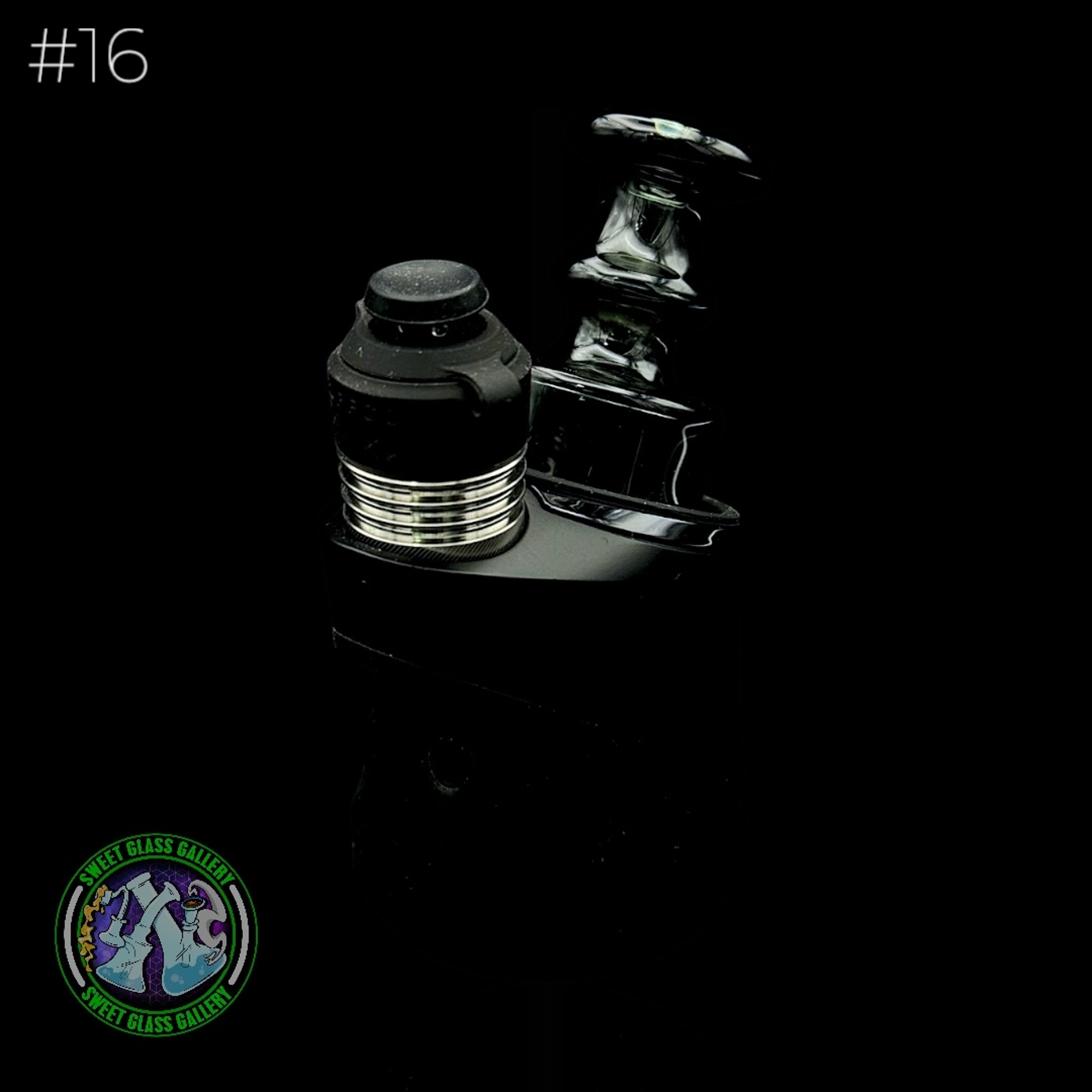 Preview pic of Evol Glass - Attachment - Puffco Peak #16 (Transparent Black)