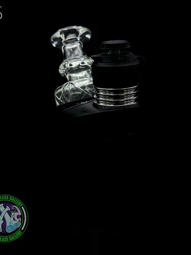 Preview pic of Evol Glass - Attachment - Puffco Peak #15 Hand Cut (Clear)