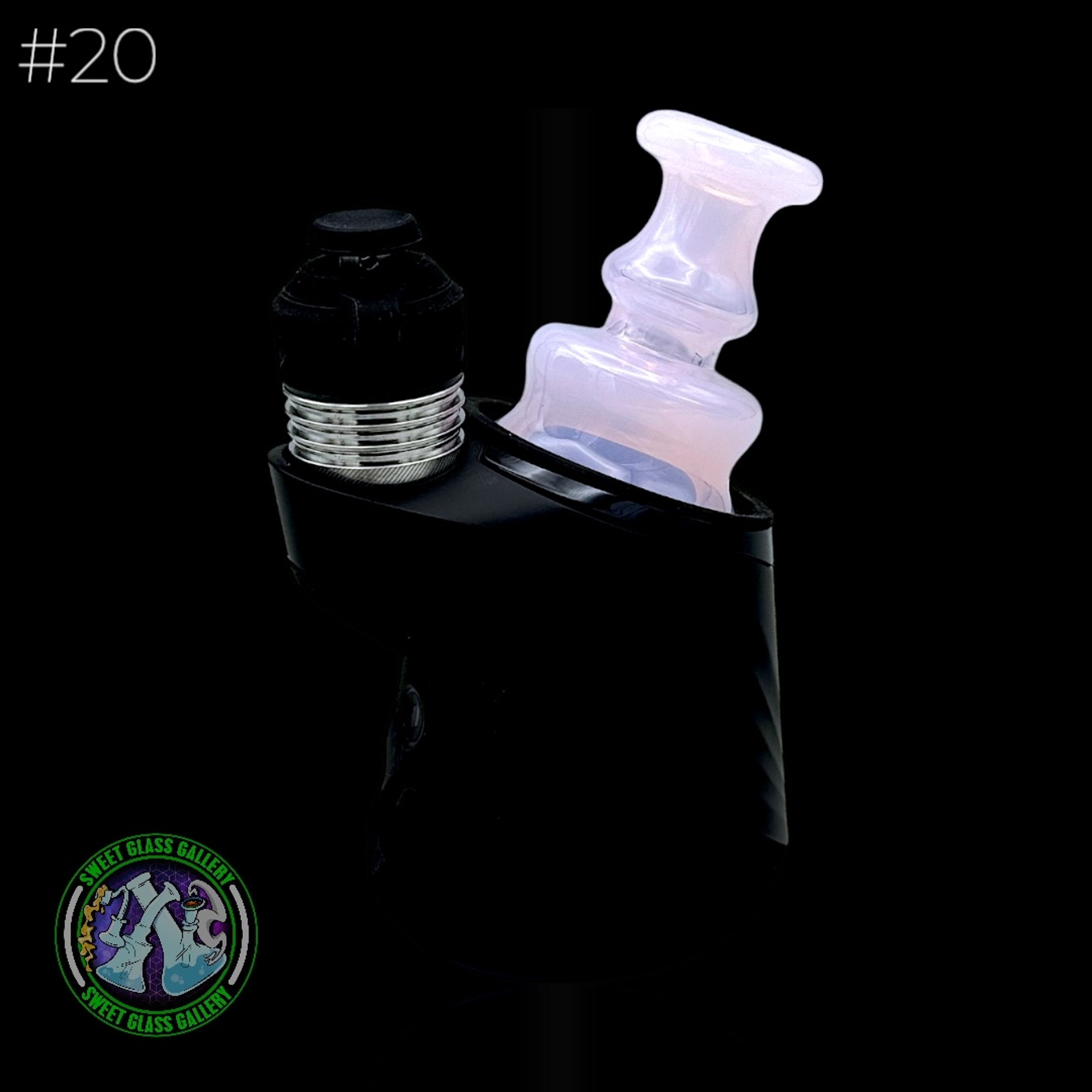 Preview pic of Evol Glass - Attachment - Puffco Peak #20 (Milky Pink)