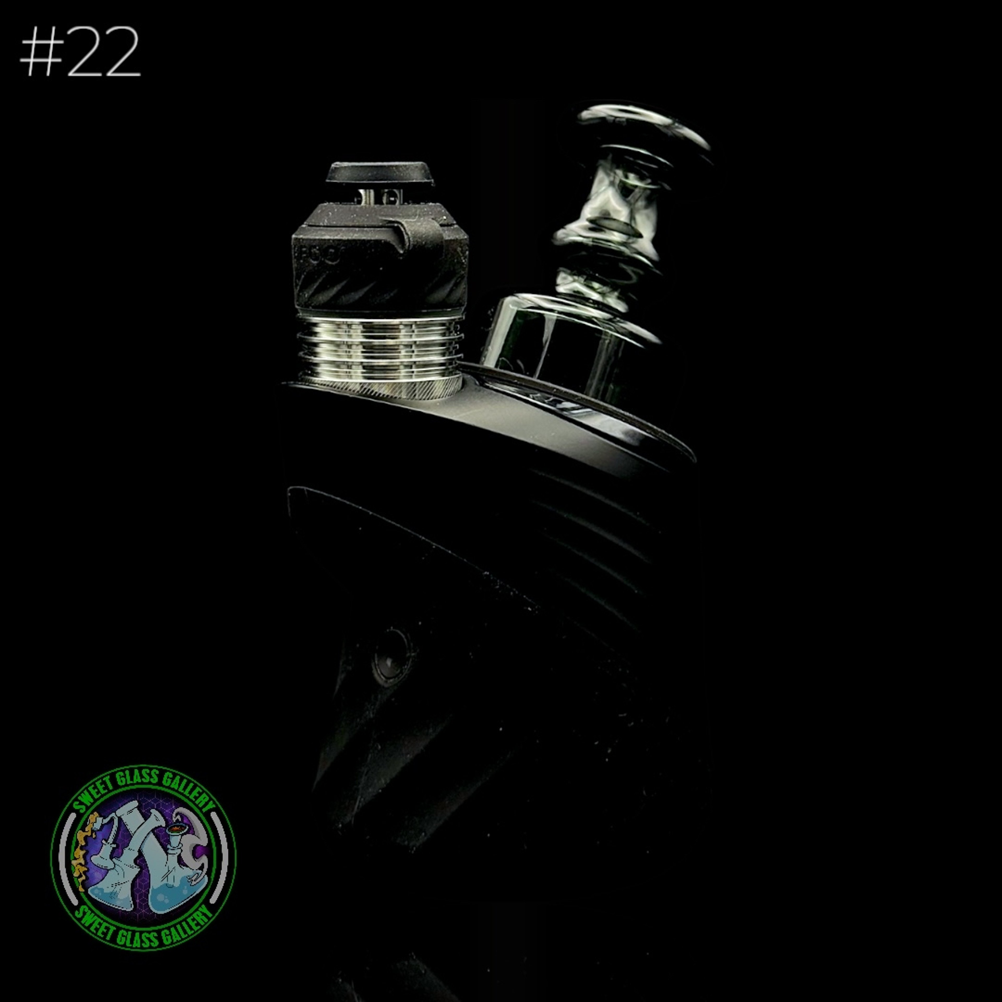 Preview pic of Evol Glass - Attachment - Puffco Peak #22 (Transparent Black)