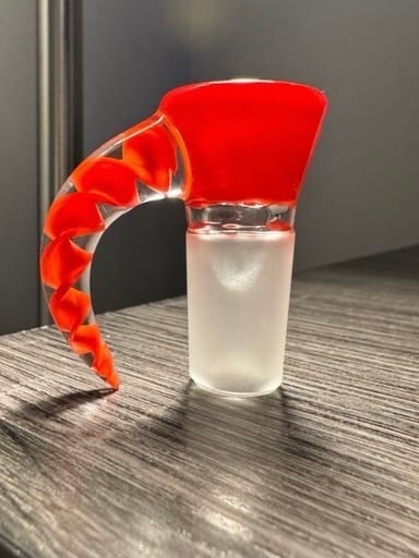 Preview pic of 18mm red crayon shamby slide