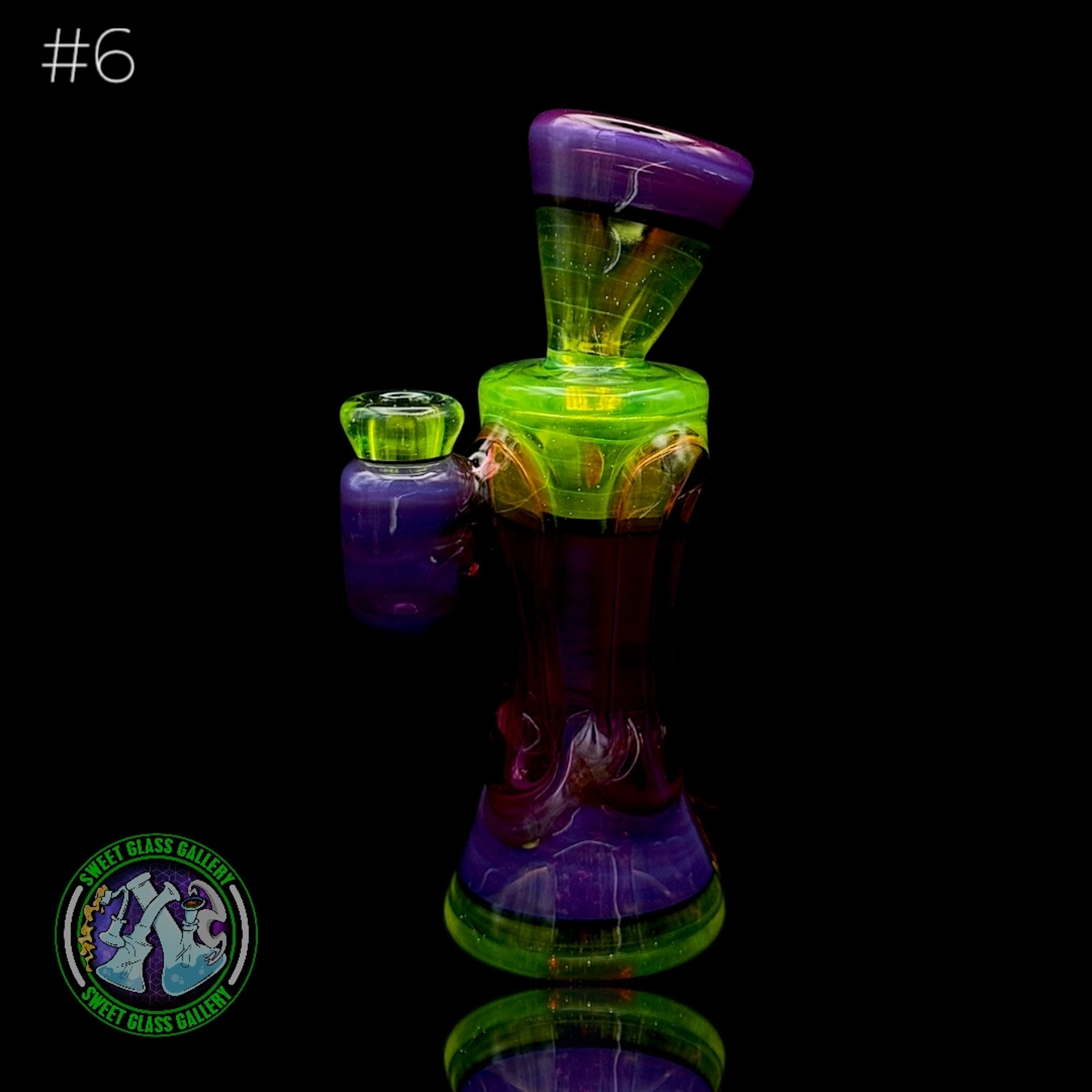 Preview pic of Rycrafted Glass - Rig - Mini Size Recycler #6