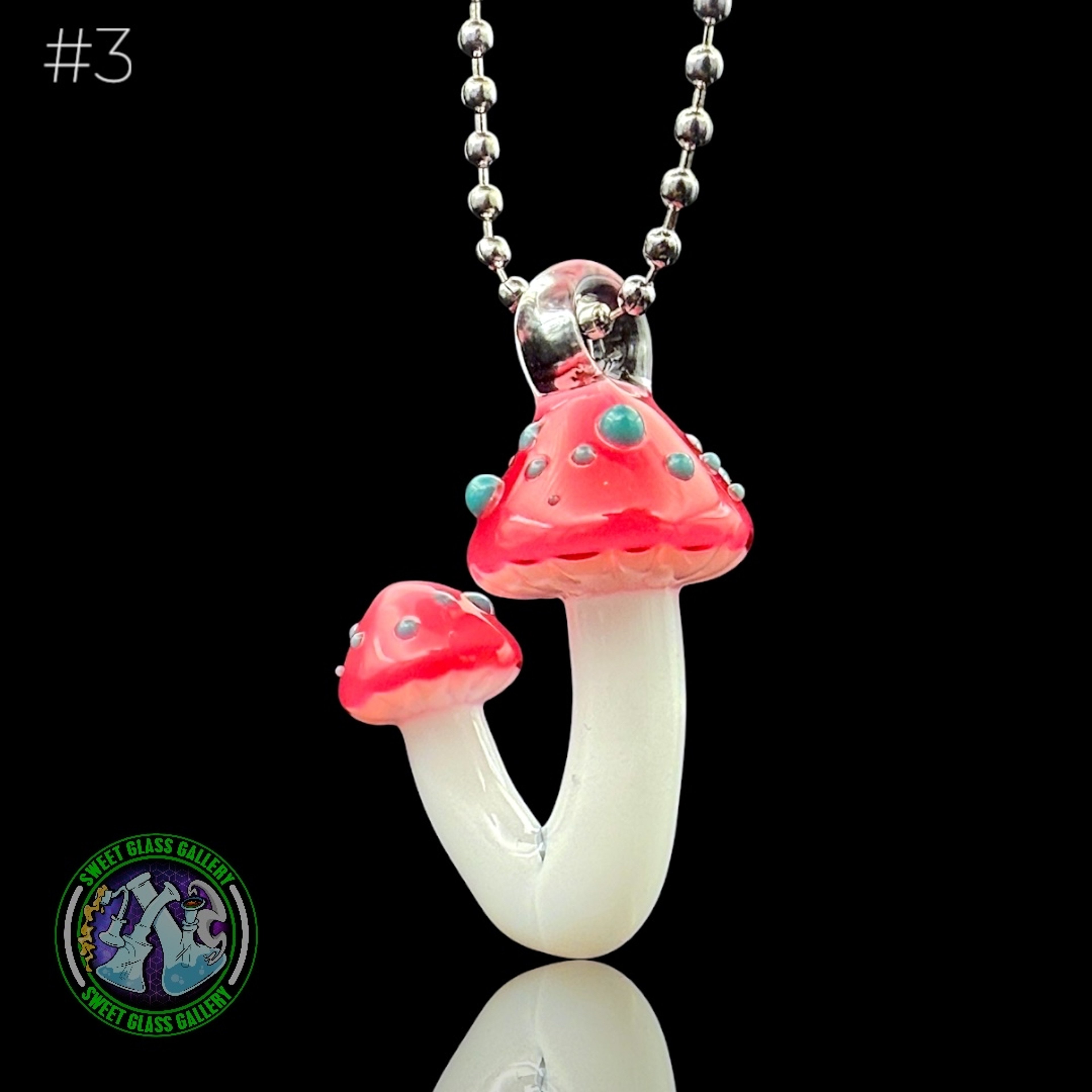 Preview pic of Boscoe - Pendant - Mushroom Cluster #3