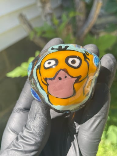 Preview pic of Psyduck spoon Freewayglassart
