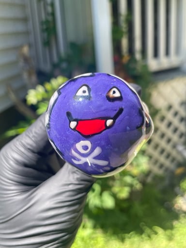 Preview pic of Koffing spoon Freewayglassart