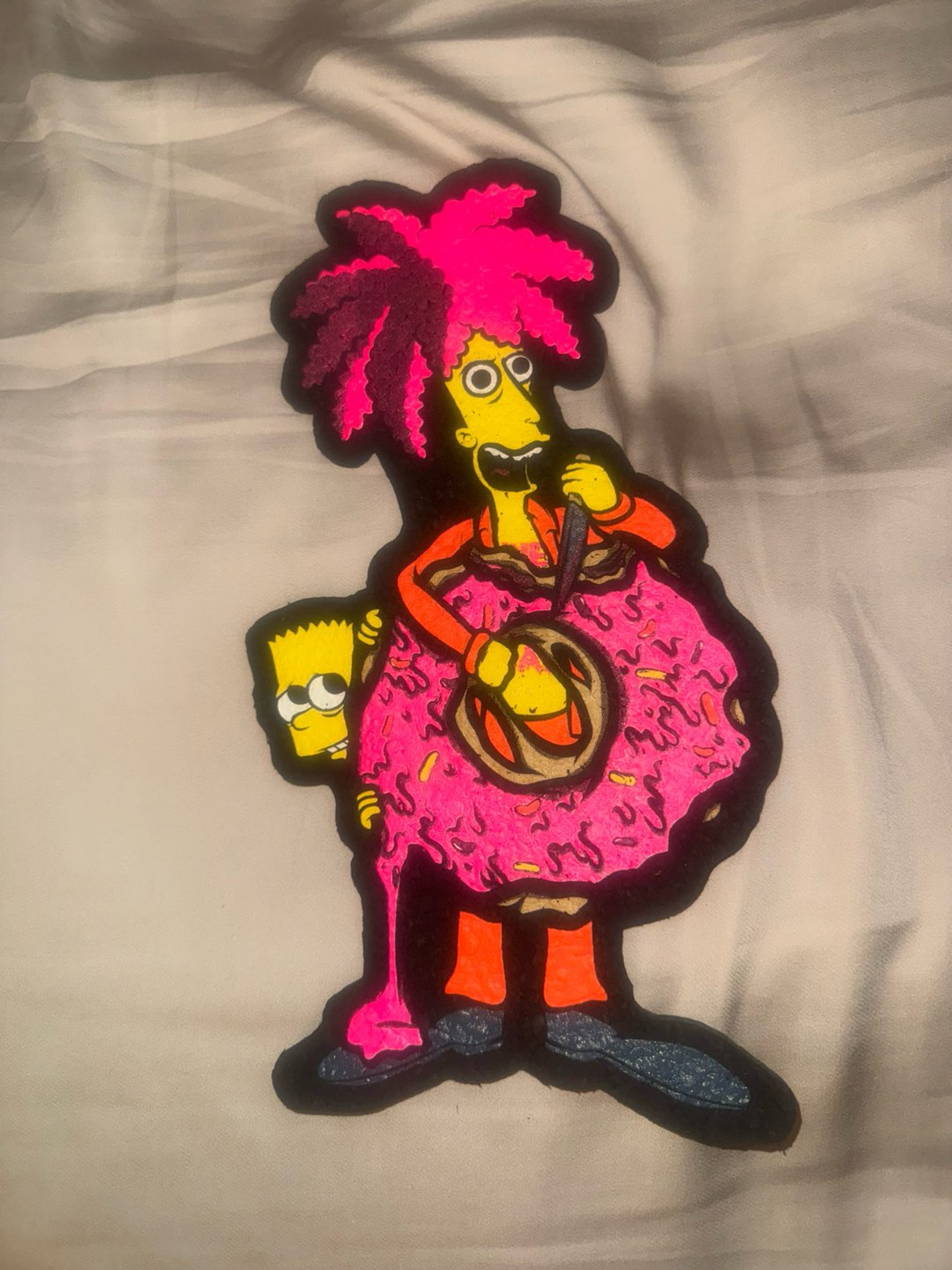 Preview pic of Side show bob + Bart Simpson donut series addition