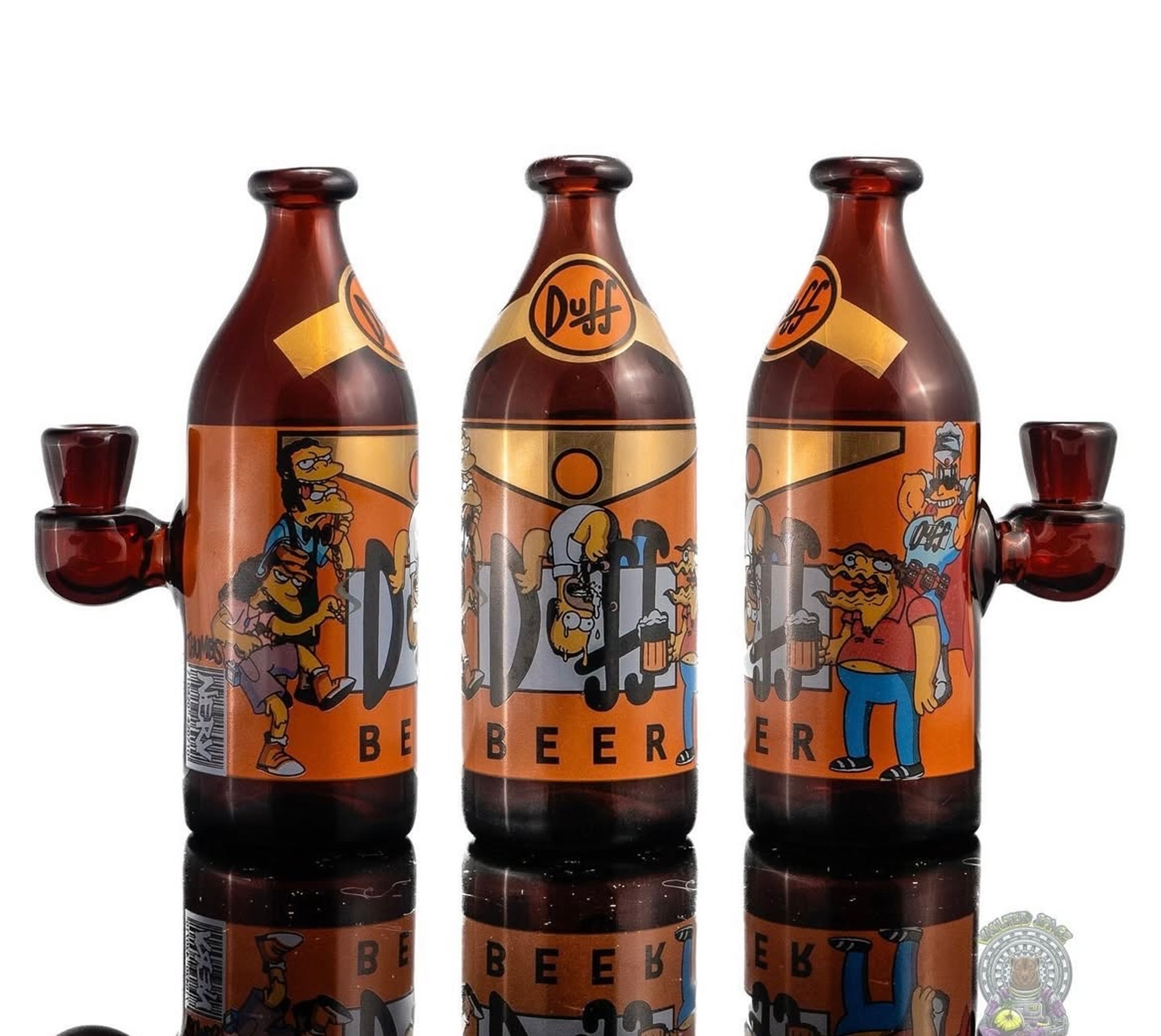 Preview pic of Nerv Glass Simpsons Duff Bottle Rig