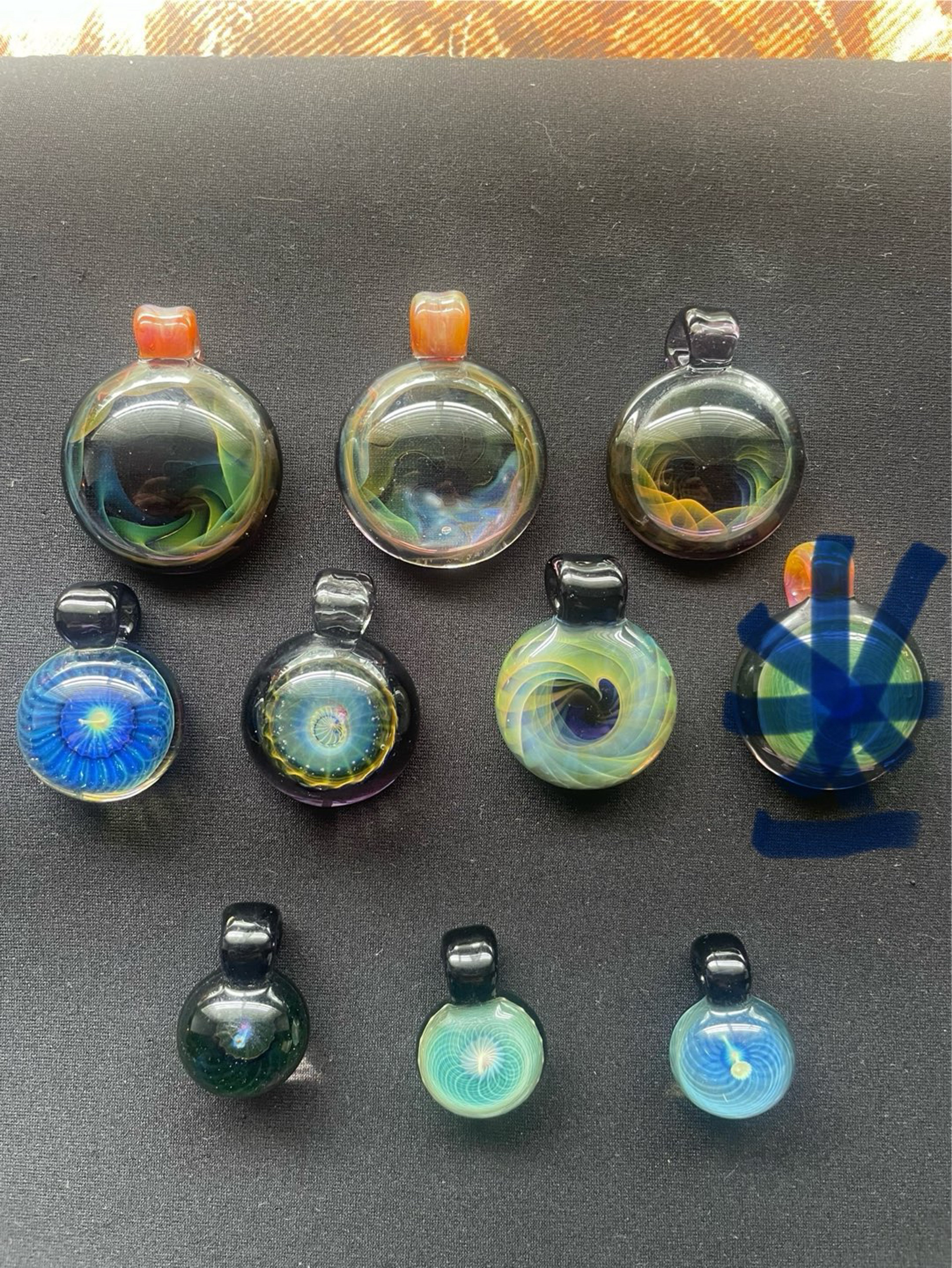 Preview pic of Fumed and Black Hole Pendants