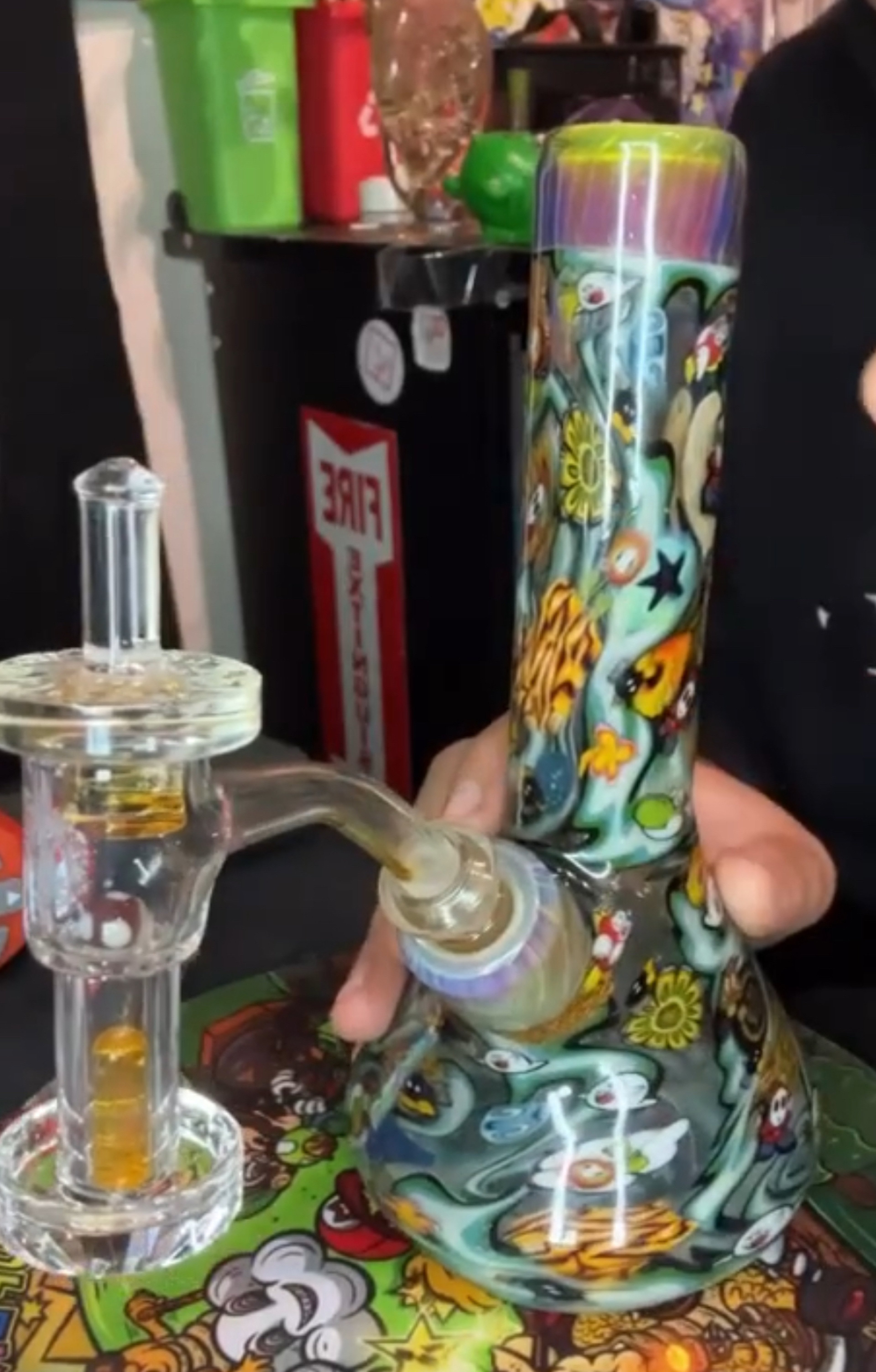 Preview pic of Thick Peejay Mario Millie beaker bong