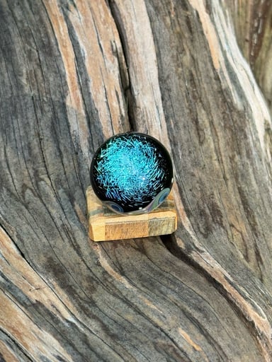 Preview pic of Mike Gong 2008 .88” marble “Gongster Stardust”