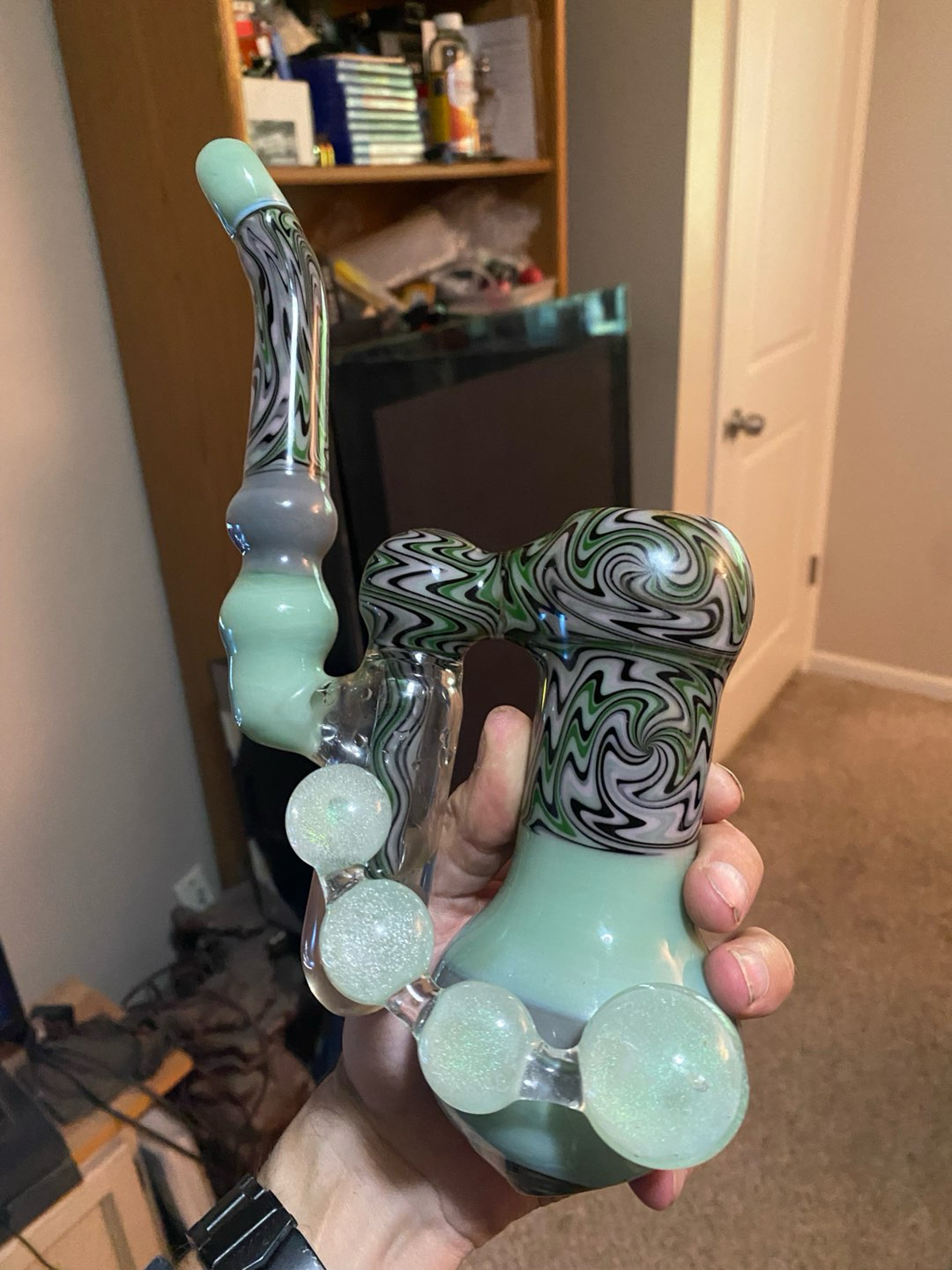 Preview pic of Wig Wag Mint Green Double Bubbler