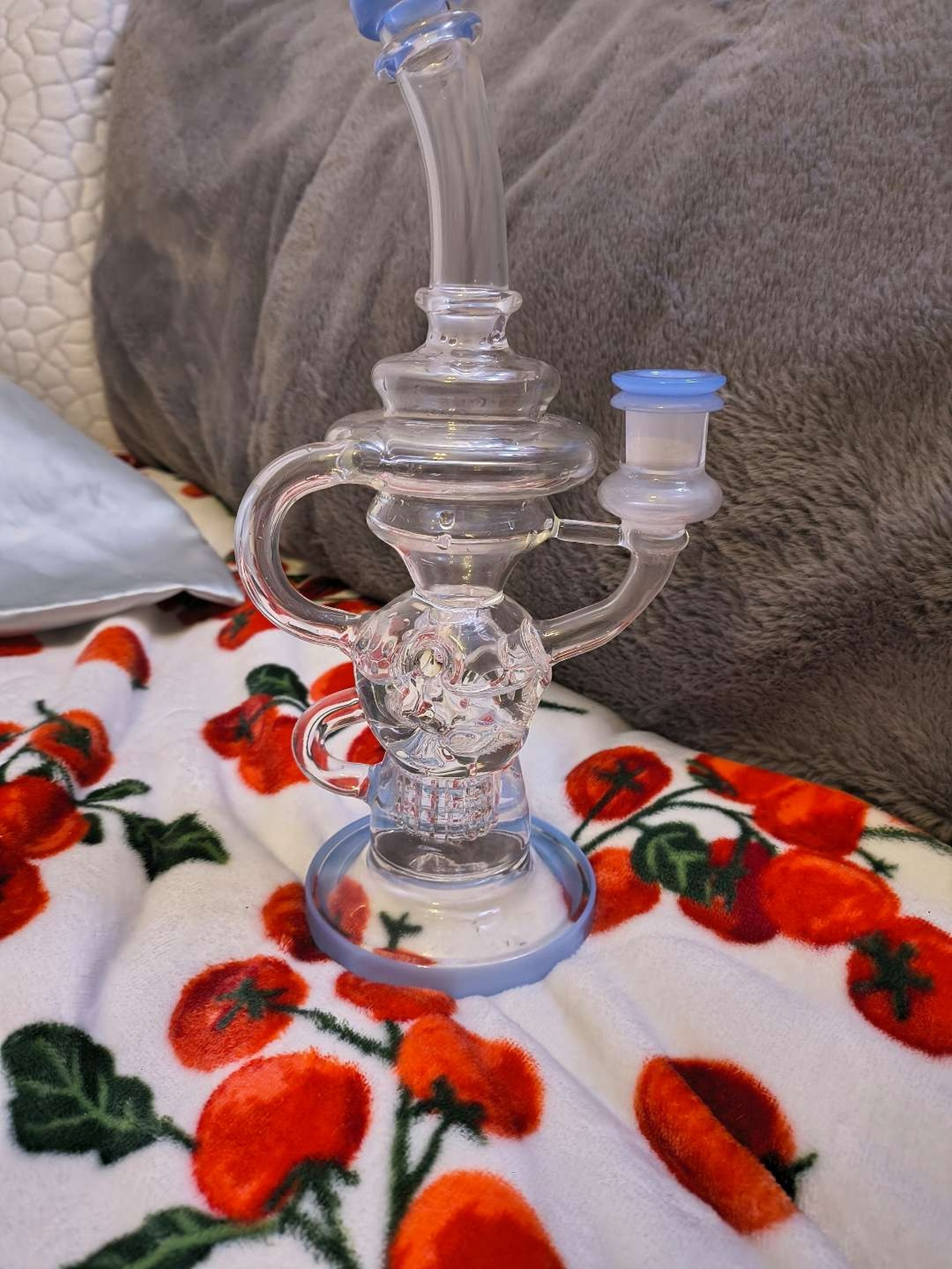 Preview pic of Swiss Ball and Matrix Recycler 8.5inch. HEAVY GLASS