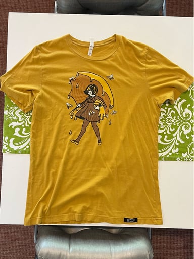 Preview pic of XL Dab Girl T-Shirt by Slinger x Joe P