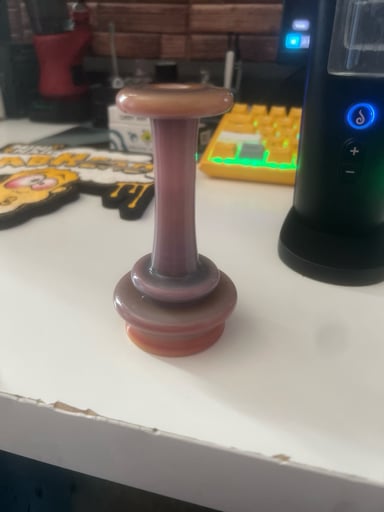 Preview pic of Daybreak Carb cap and dry glass piece for puffco peak/peak pro