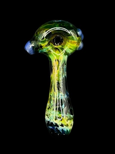 Preview pic of Fumed Glass Hand Pipe by The Beardless Menace