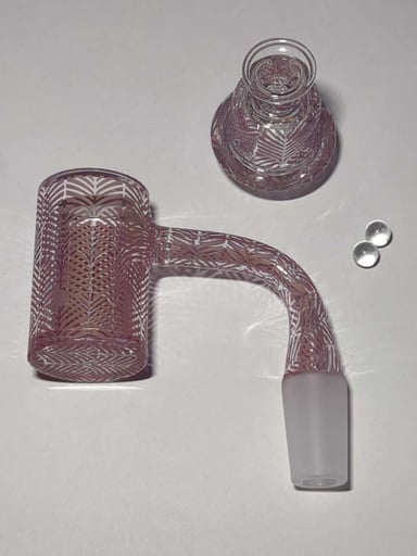 Preview pic of 14mm Leaf Print Vortex Banger Set