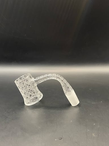 Preview pic of 14mm male 90 Degree Laser Etched Banger