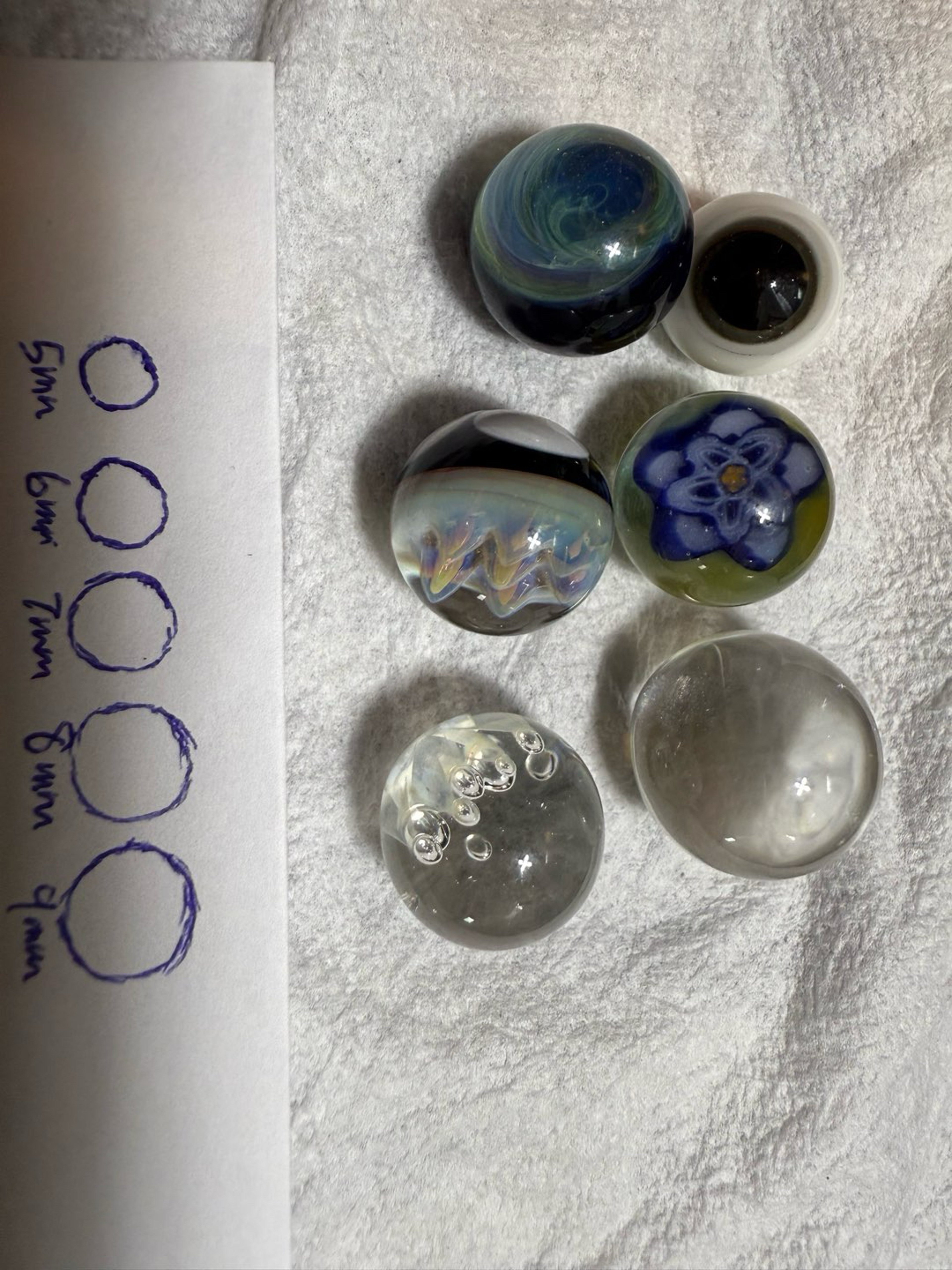 American glass Topper Marbles image 0
