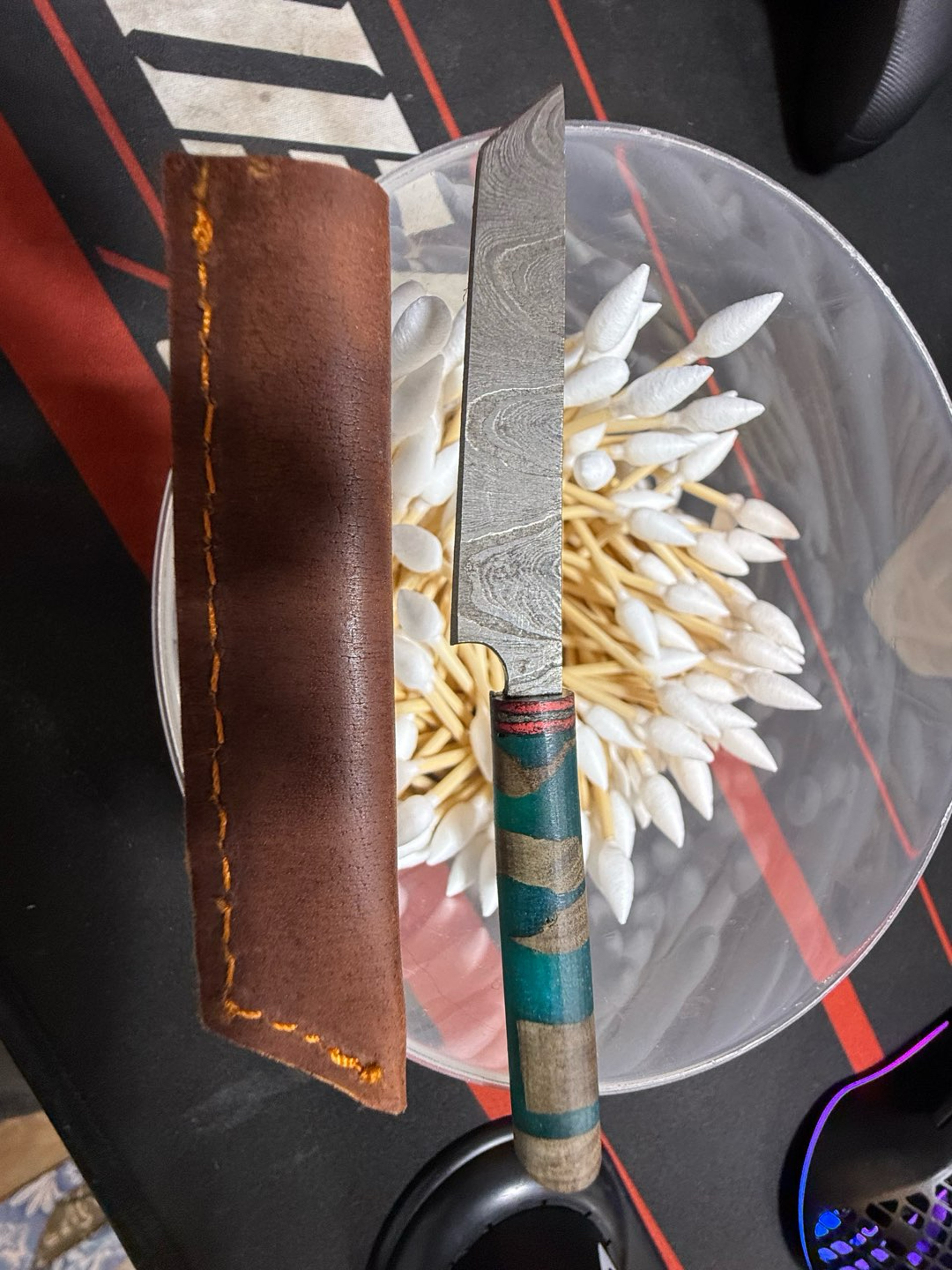Preview pic of @Damascus_HK_Knives Katana Dabber Tool