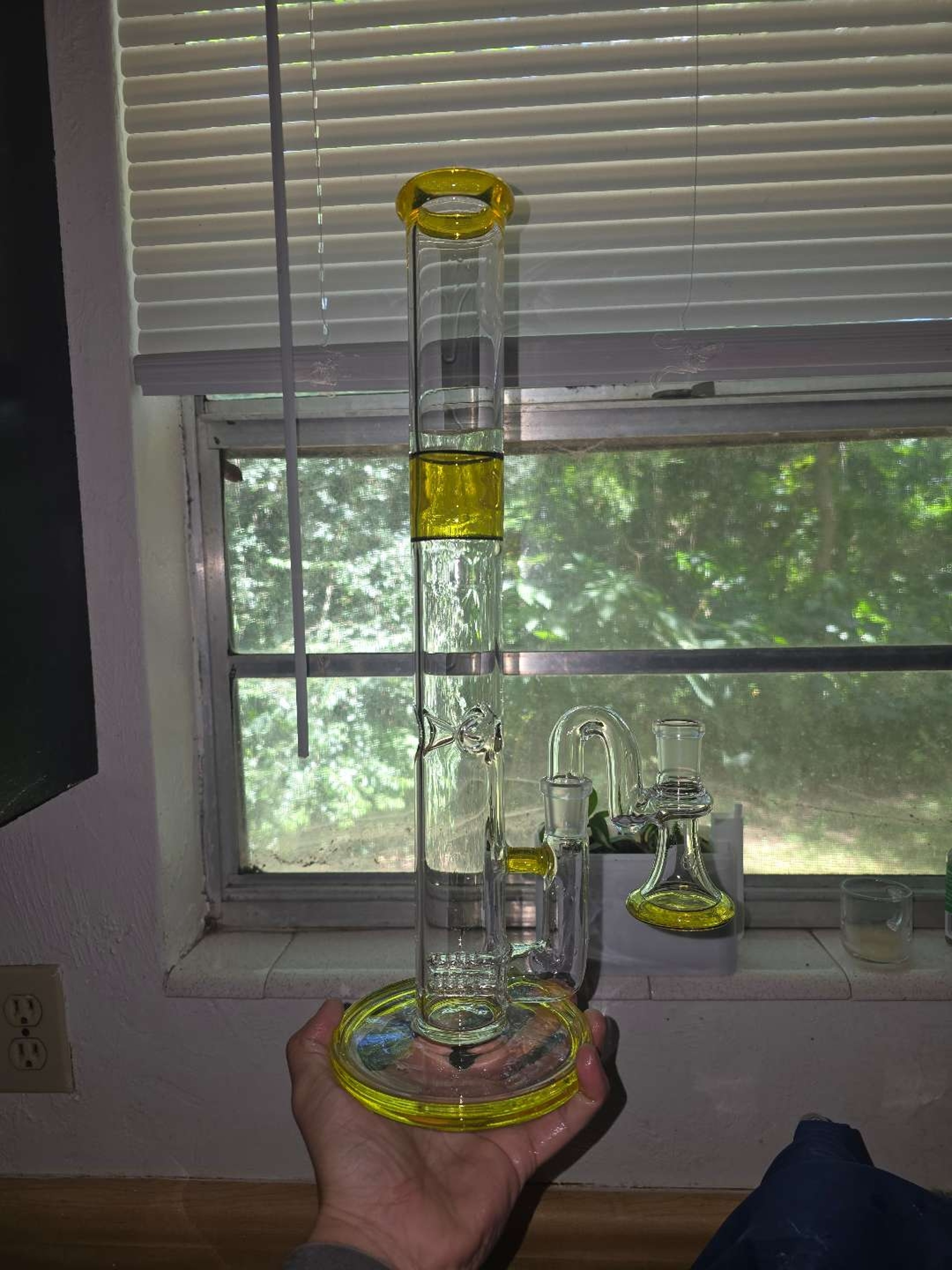 Preview pic of OJ Flame triple grid tube with dry catcher