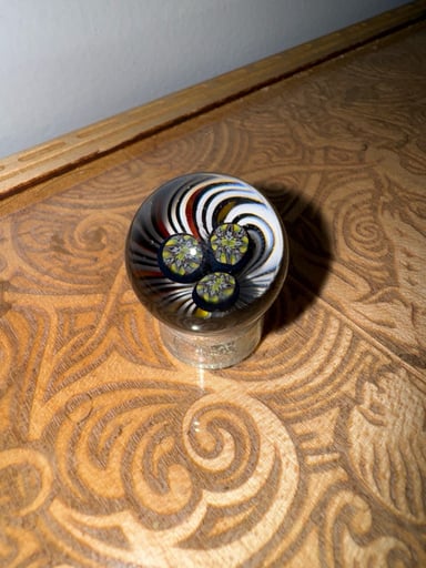 Preview pic of Rooster x Map Glass marble