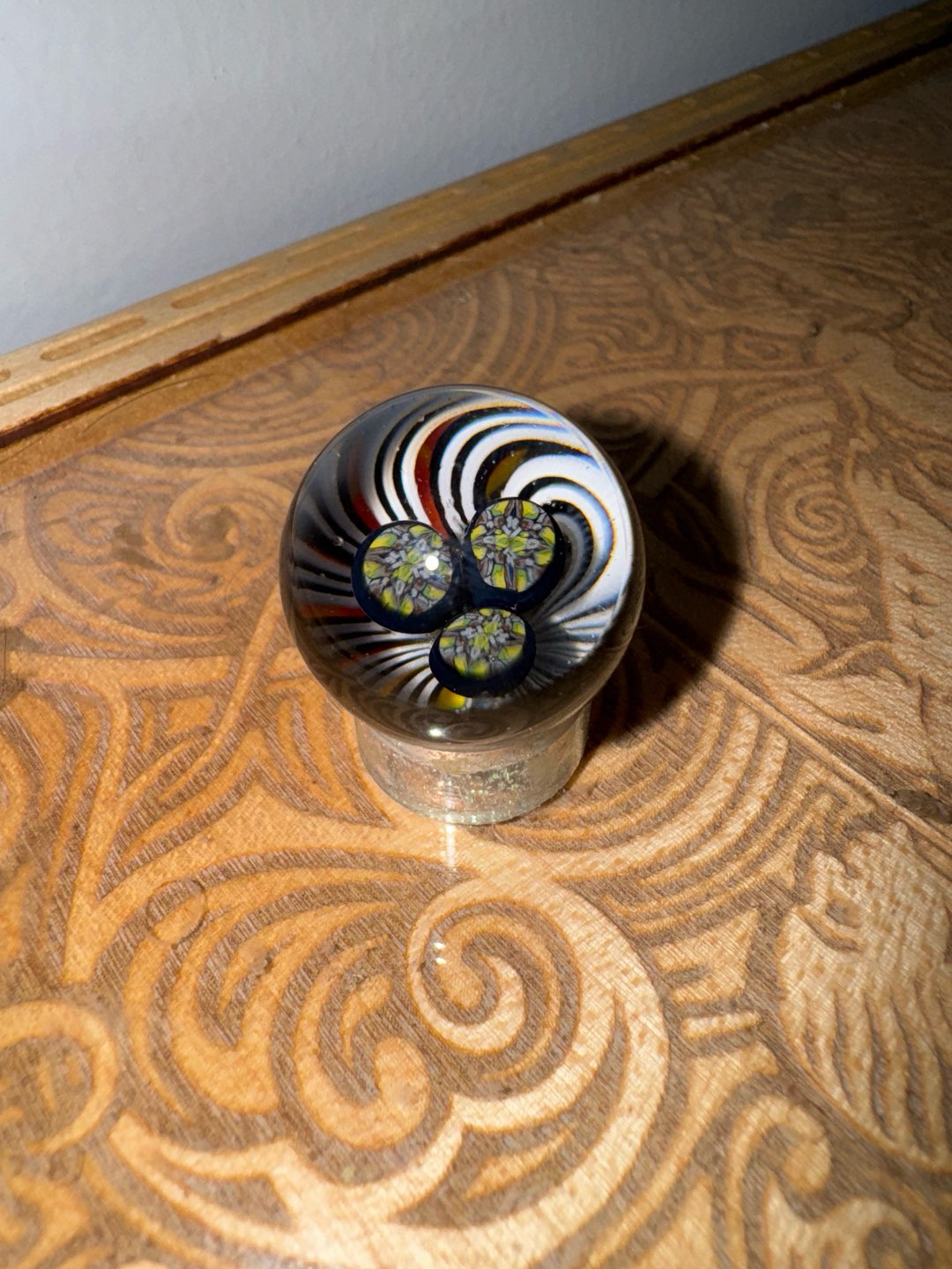 Preview pic of Rooster x Map Glass marble