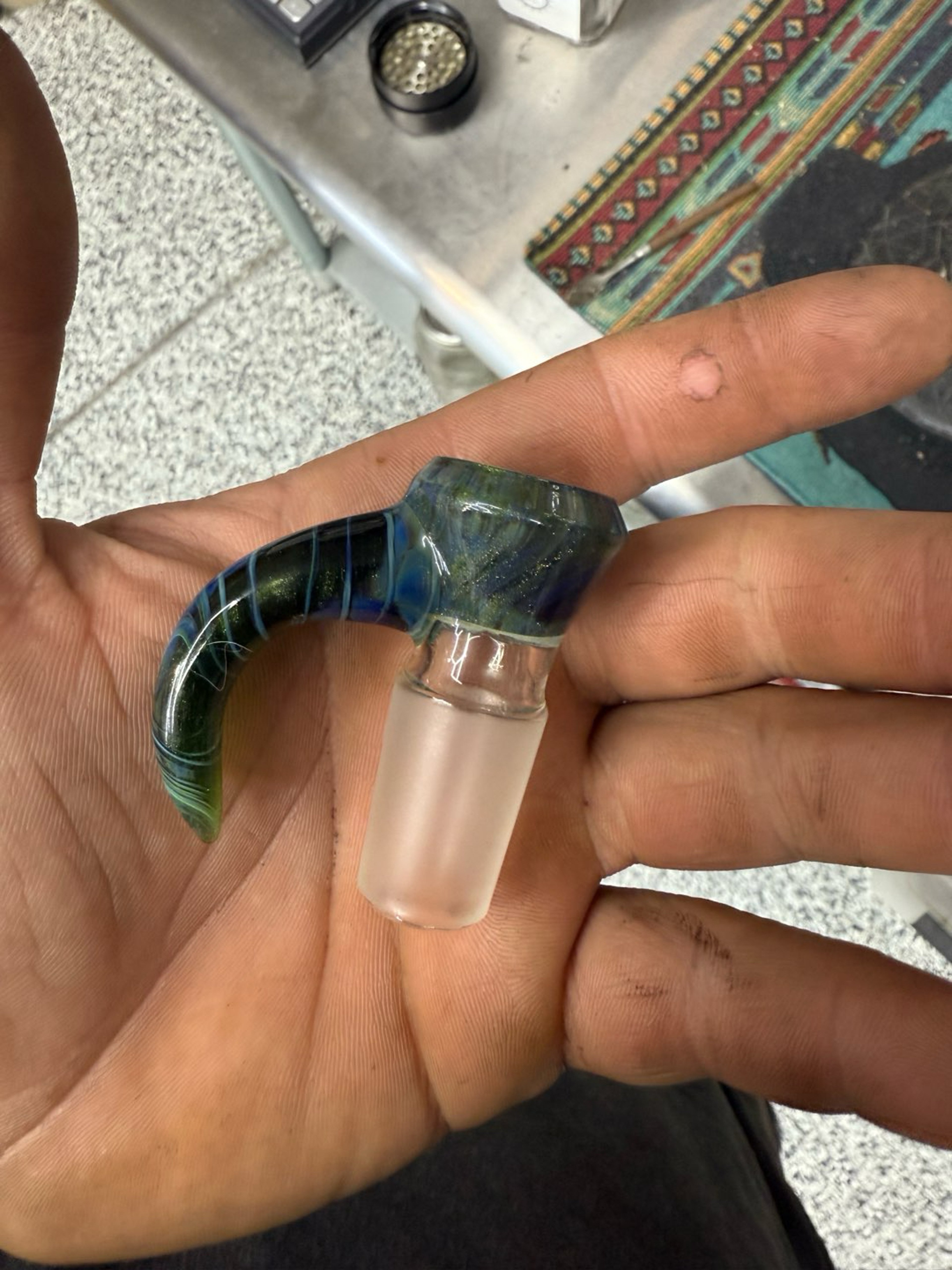 Preview pic of Shamby mystery adventurine slide