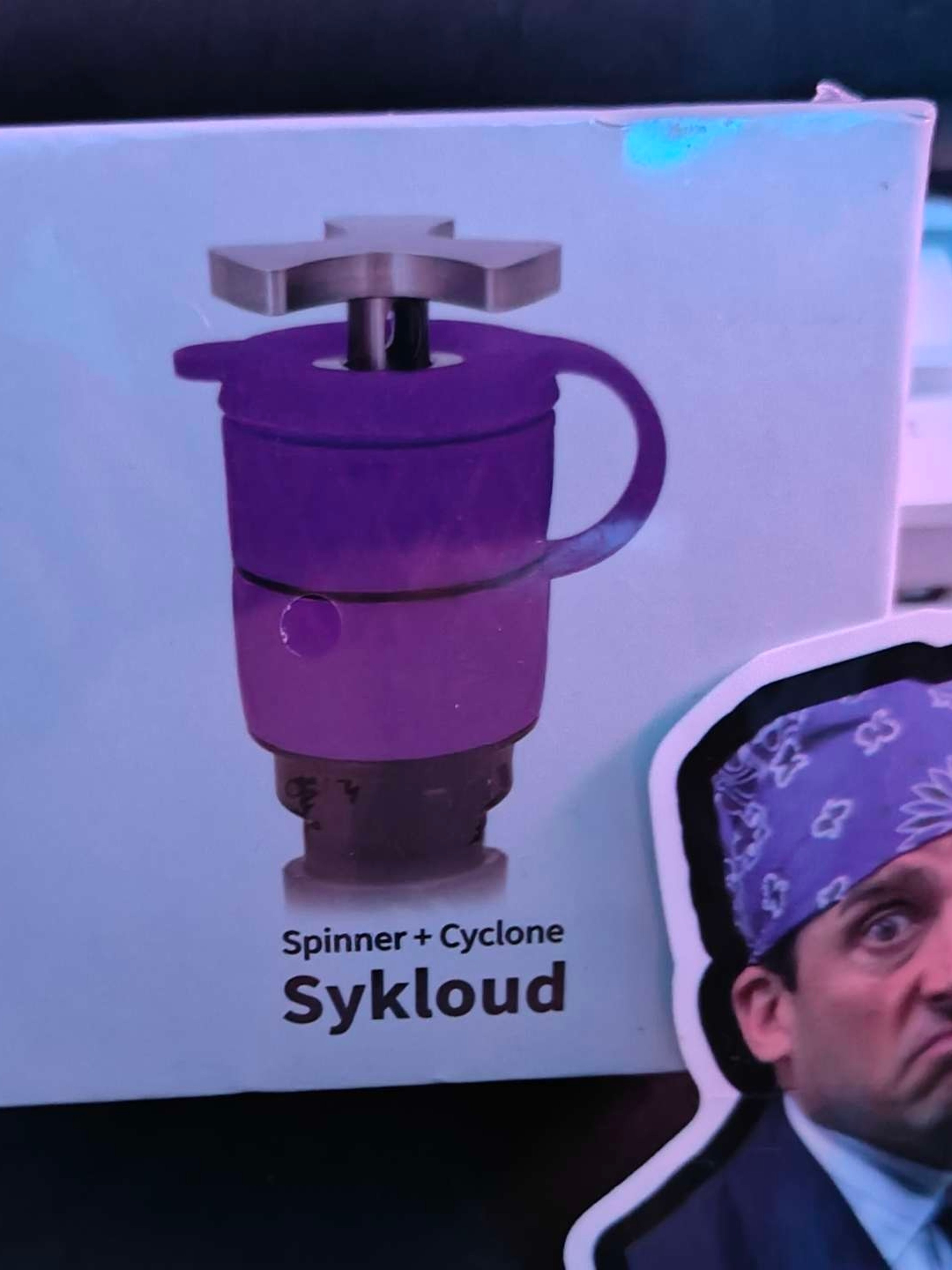 Preview pic of Bomb Sykloud atomizer/chamber fidget spinner