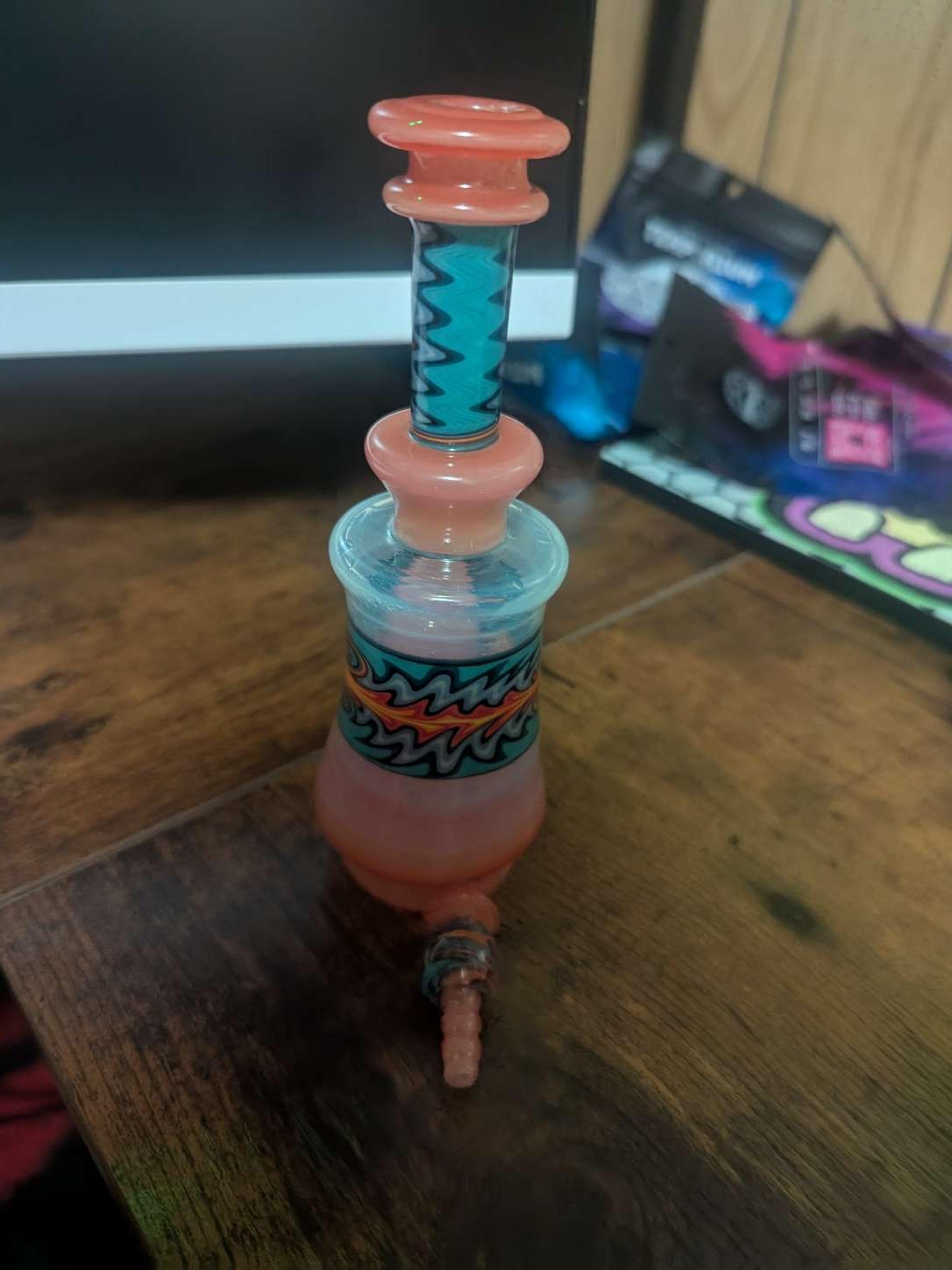 Preview pic of Puffco peak/pro water top and matching carb cap