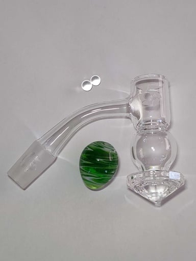 Preview pic of 14mm Glass House Faceted Egg Banger