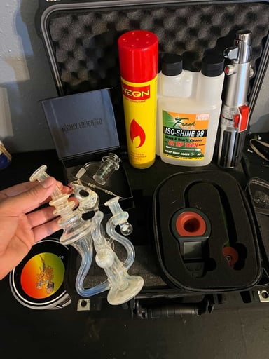 Preview pic of Dome Piecer 10mm Fumed Rig