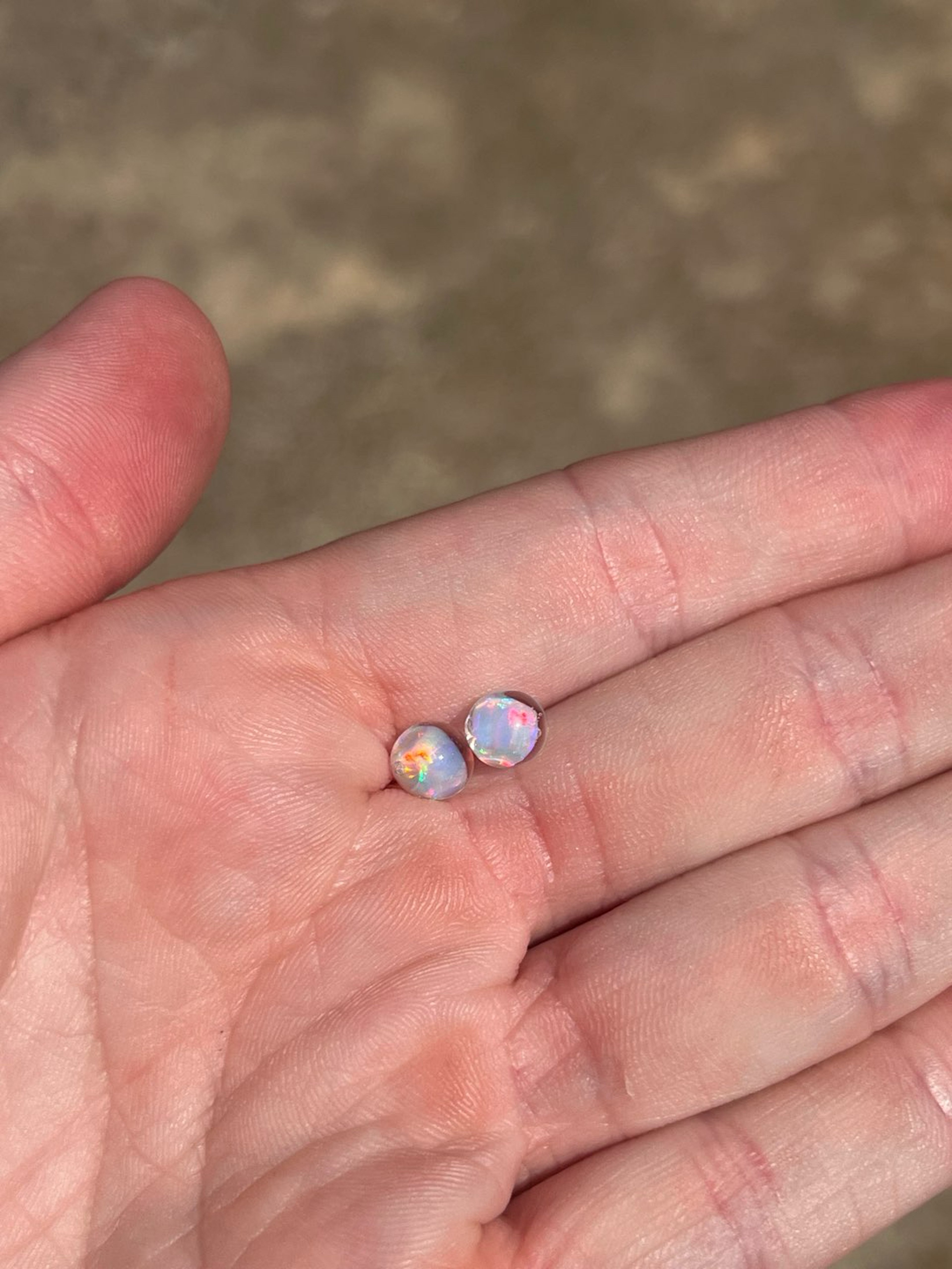 Preview pic of Opal Terp Pearls - Pair