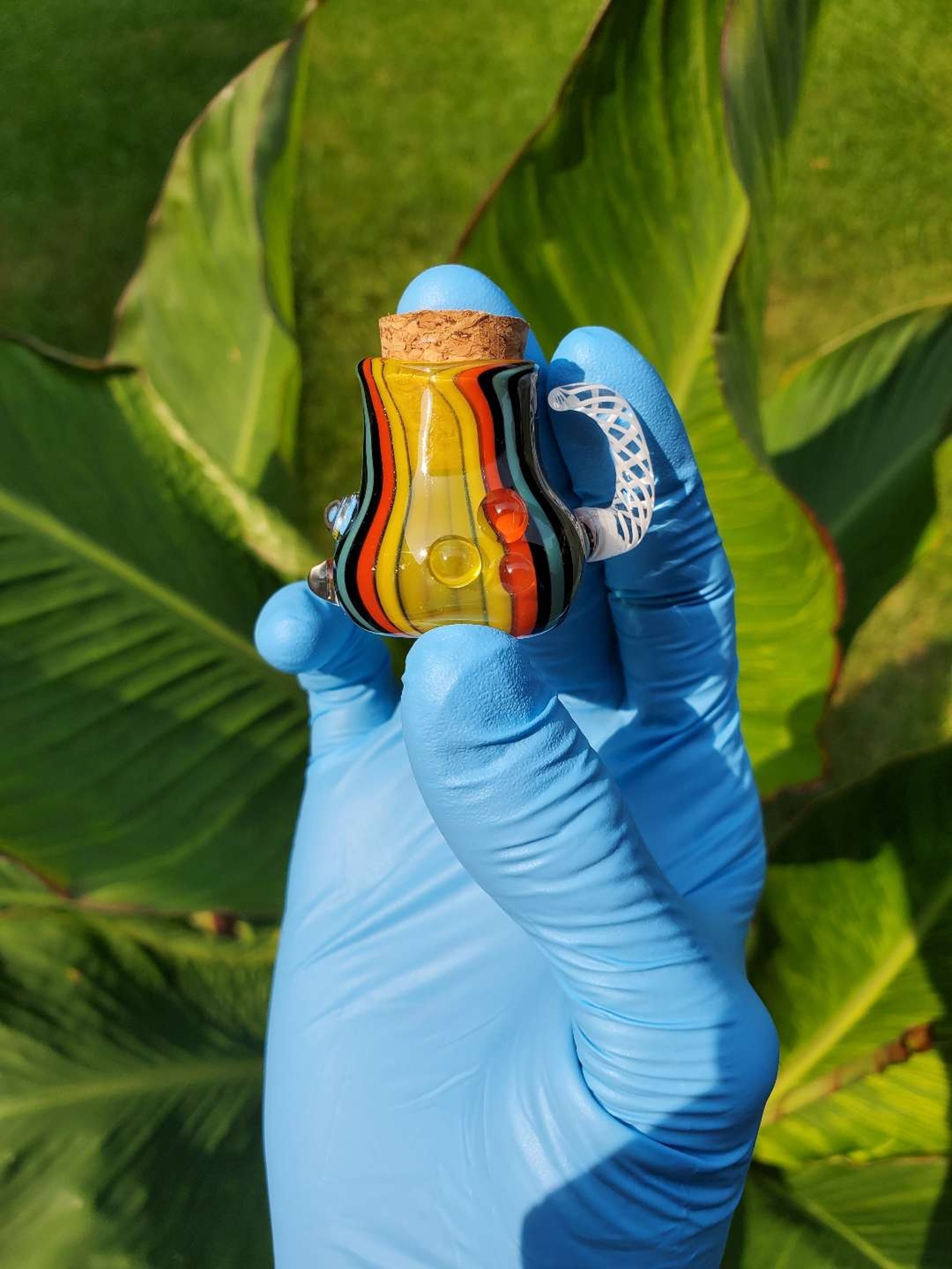 Preview pic of Worked pearl jar