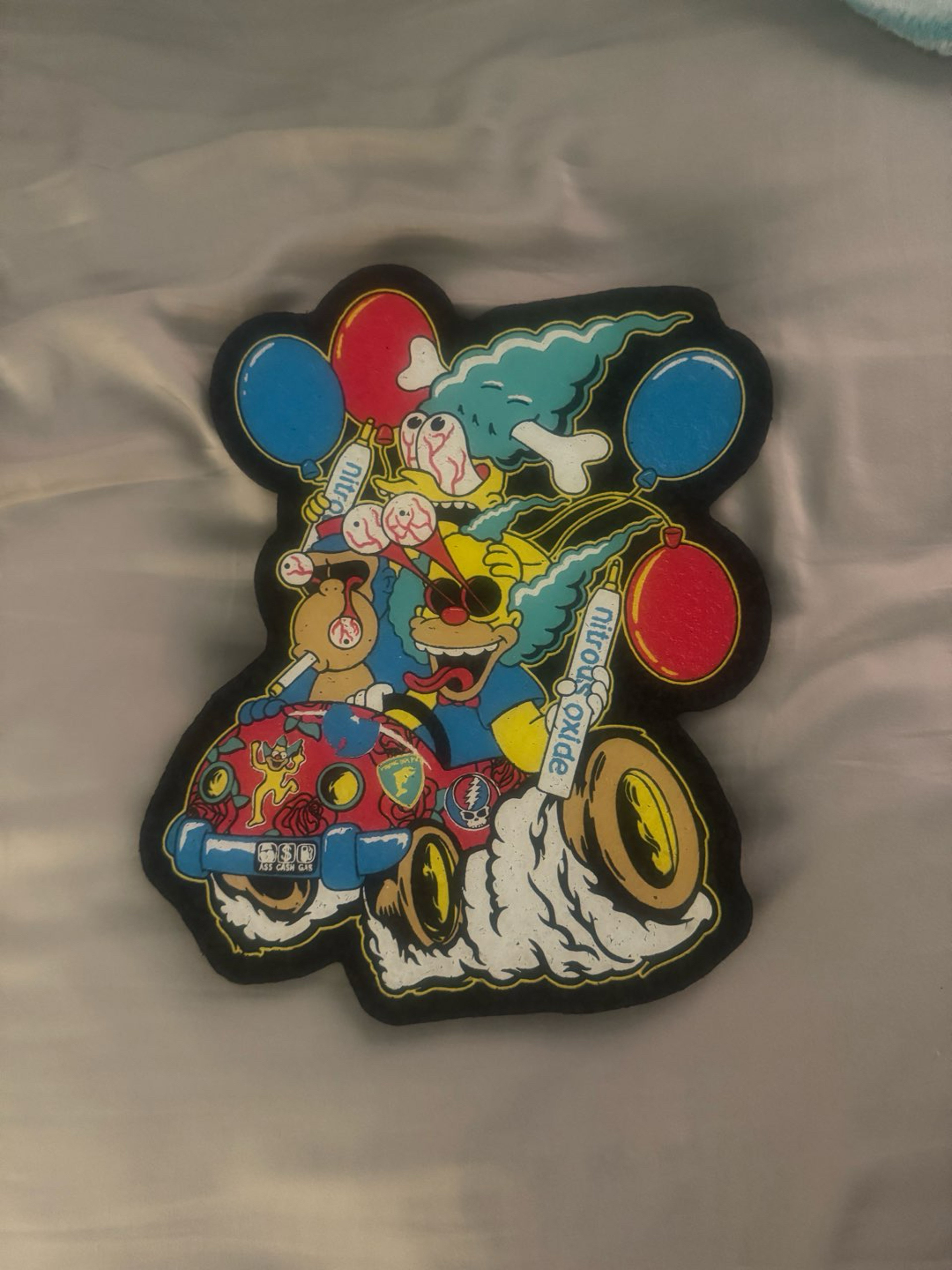 Preview pic of Krustys wild ride the seshons full uv glow