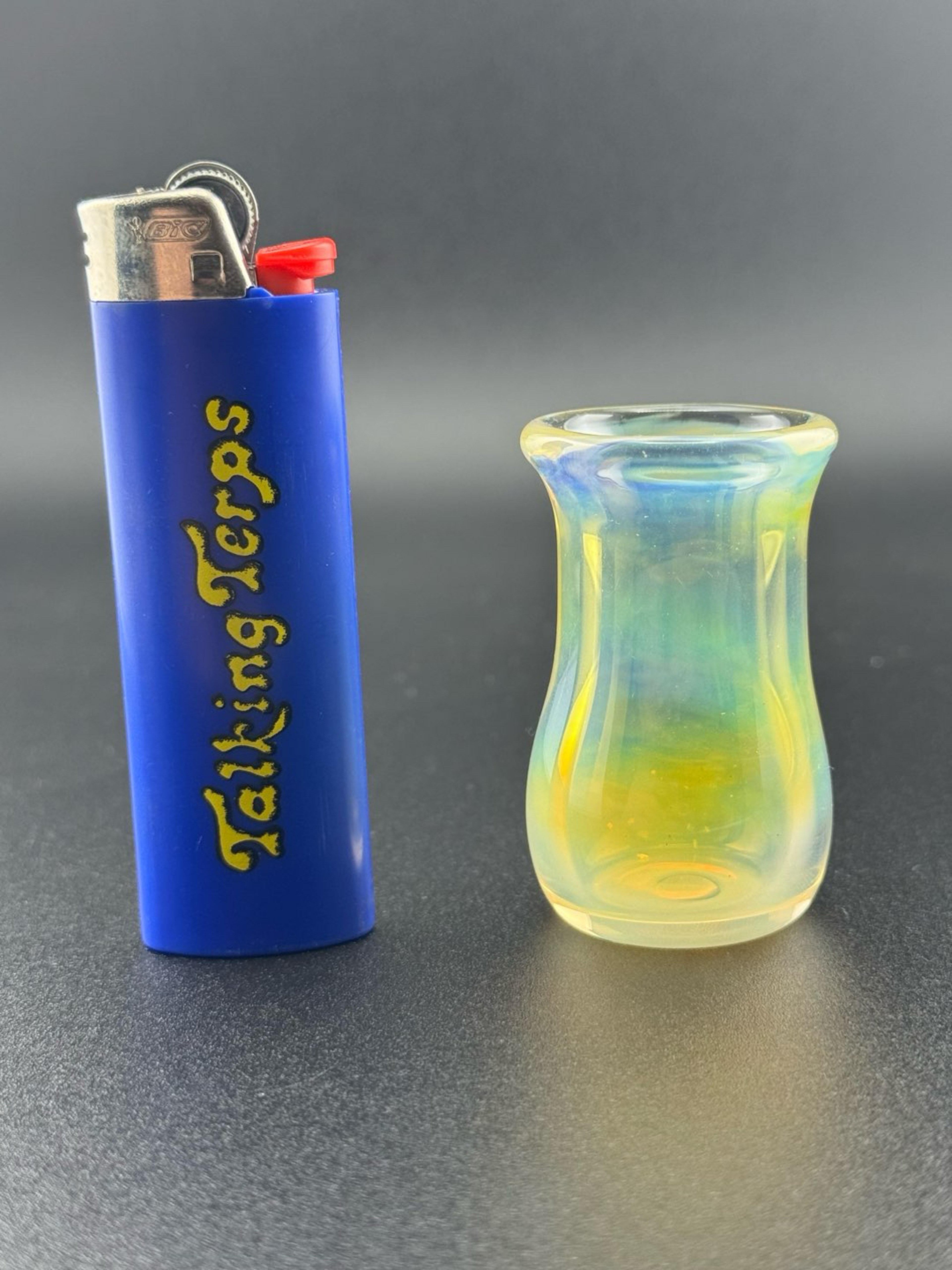Preview pic of Silver fume mini vase