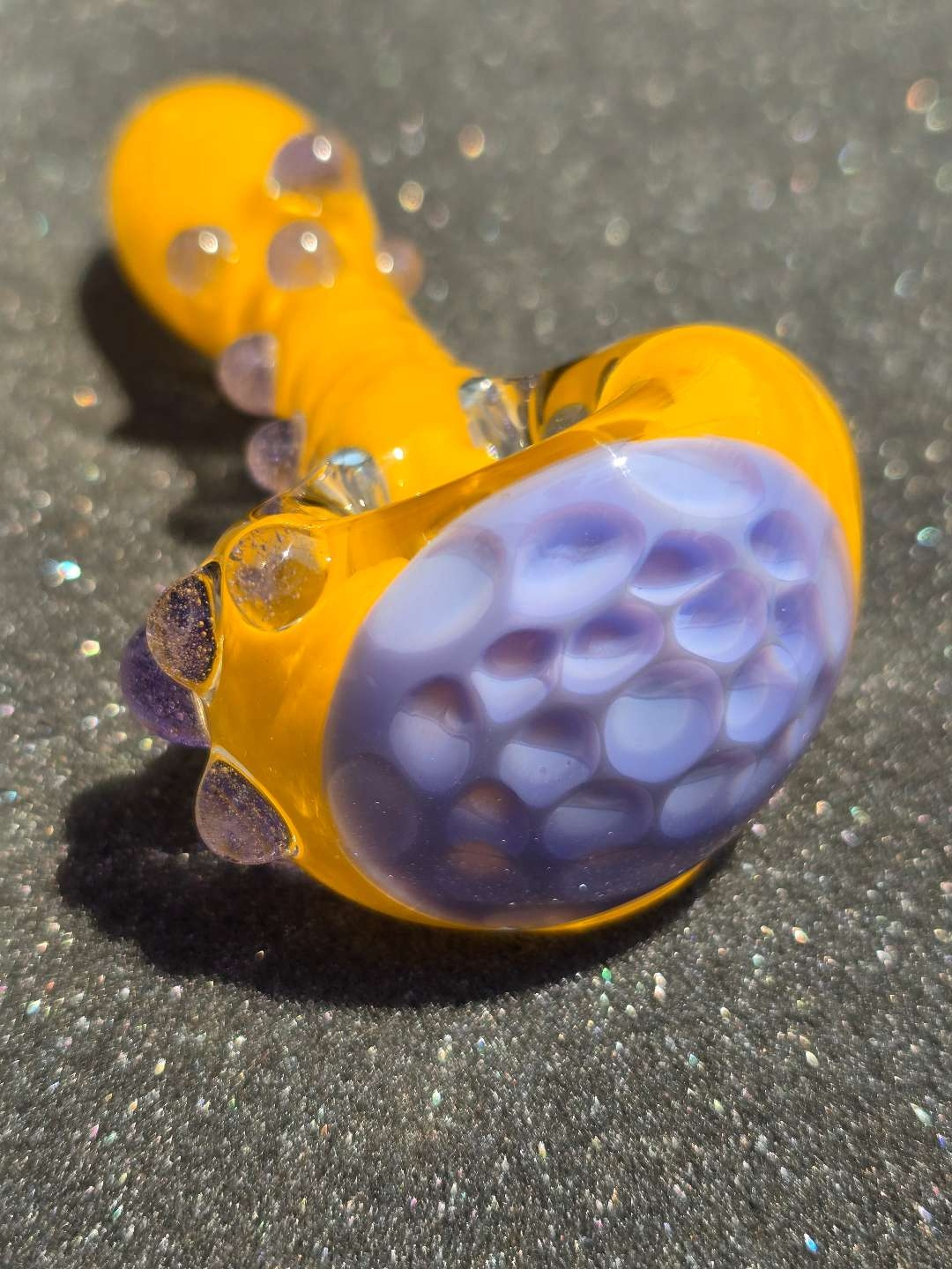 Preview pic of Yellow X Purple Honeycomb Pipe