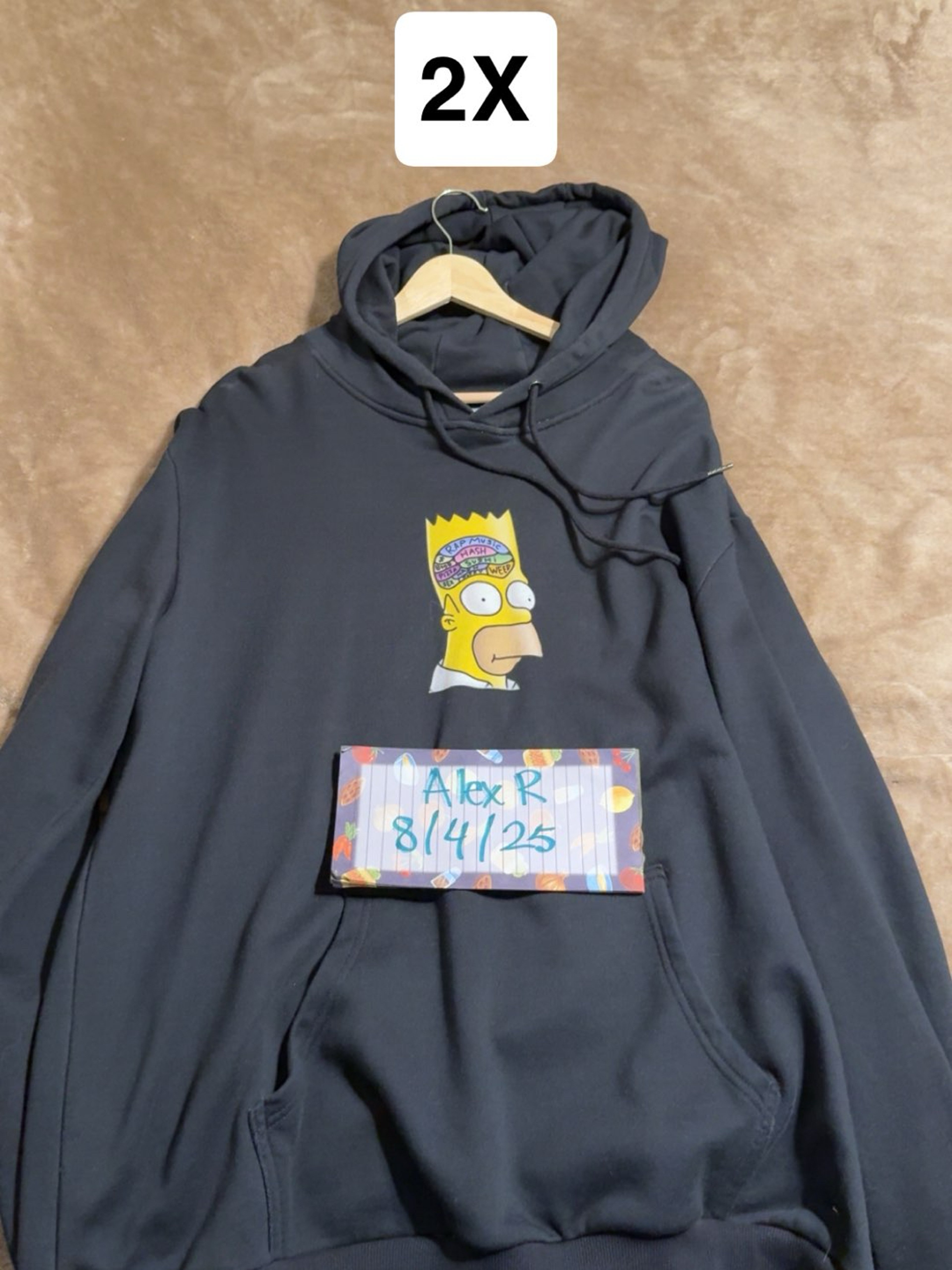 Preview pic of hream homer hoodie