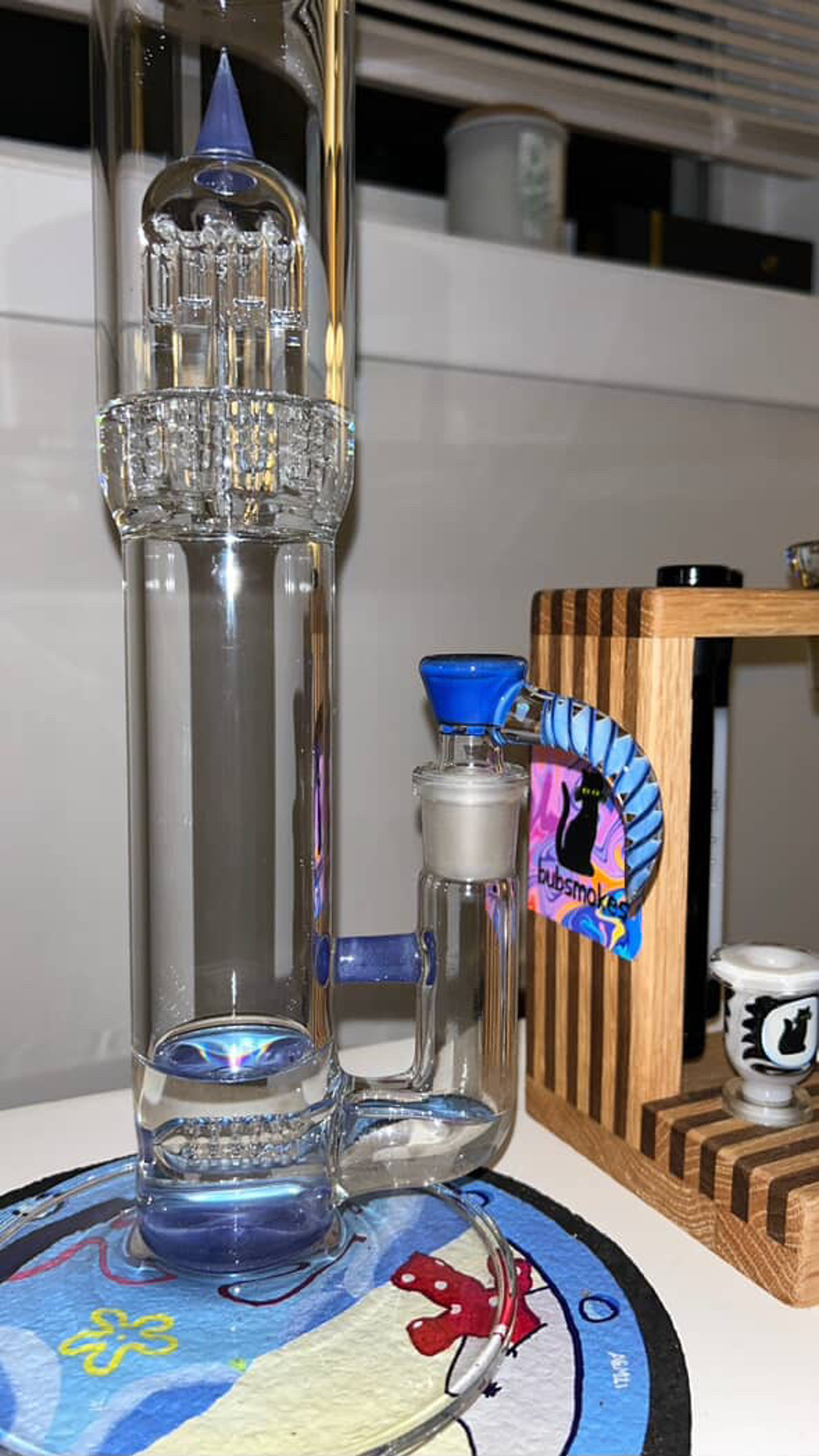Sovereignty - stem 8, blue satin image 0