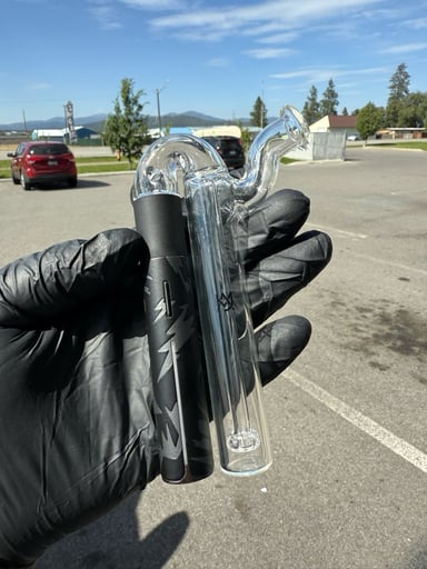 Preview pic of MJ Arsenal Puffco Pivot Bubbler Attachment